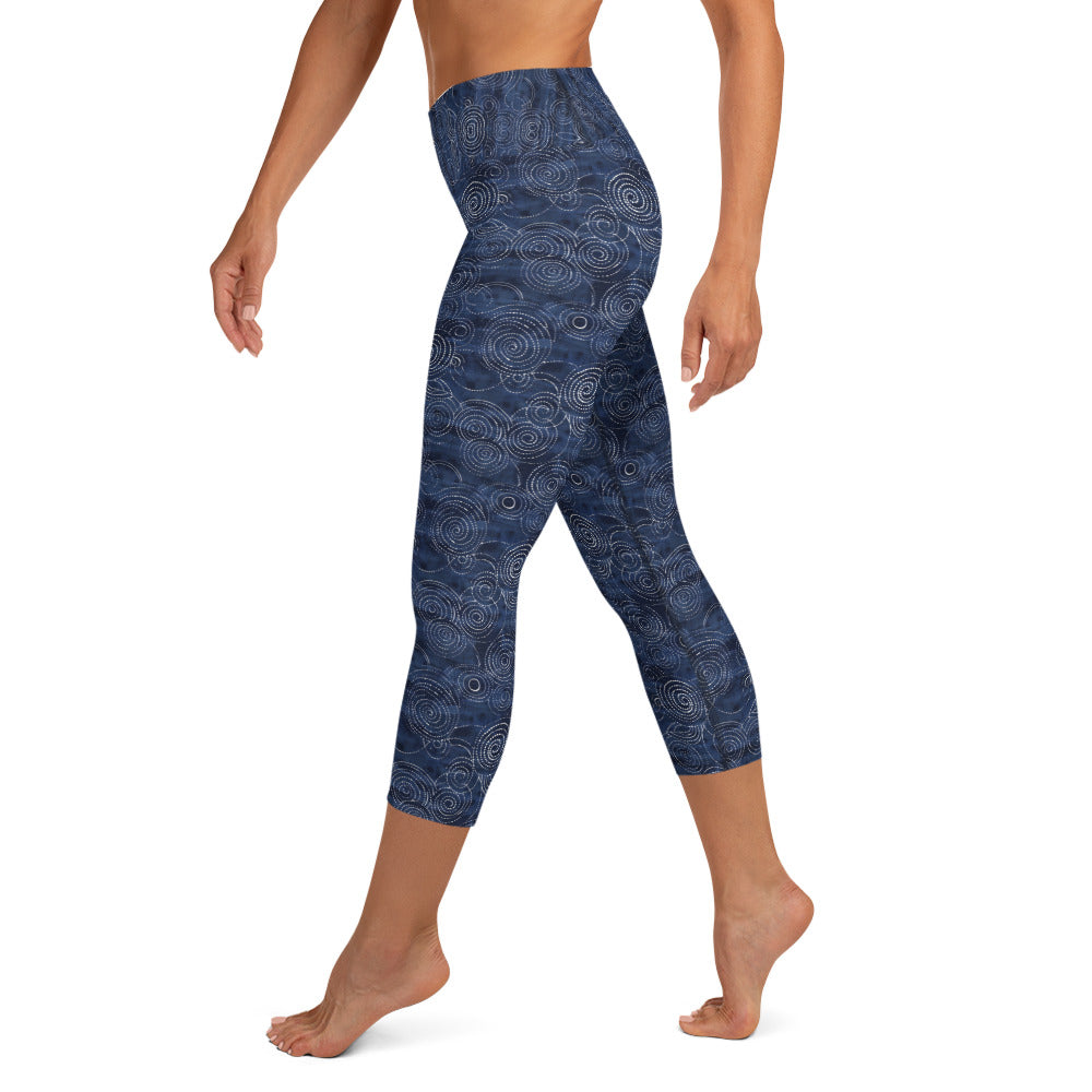 Embroidery moda 1 - Yoga Capri Leggings