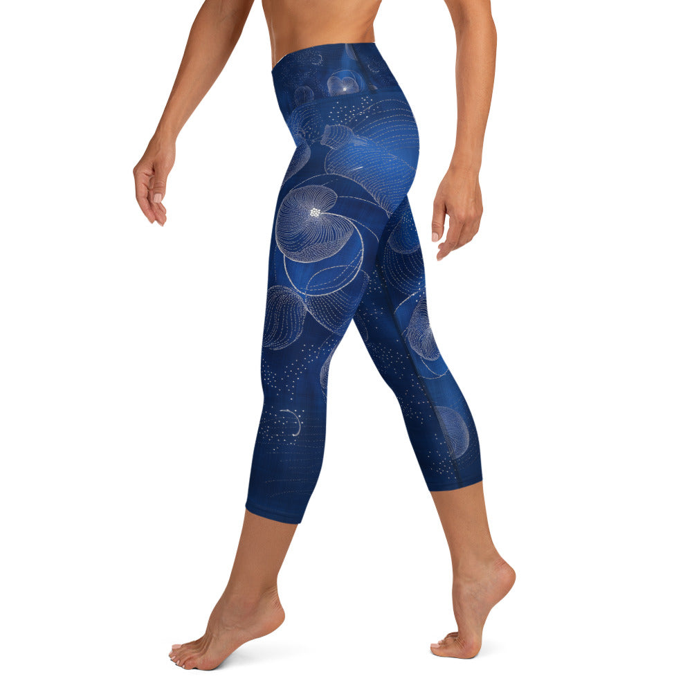 Embroidery mode 3 - Yoga Capri Leggings