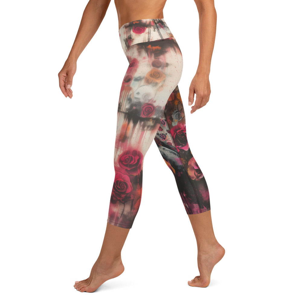 La Catrina moda 2 - Yoga Capri Leggings