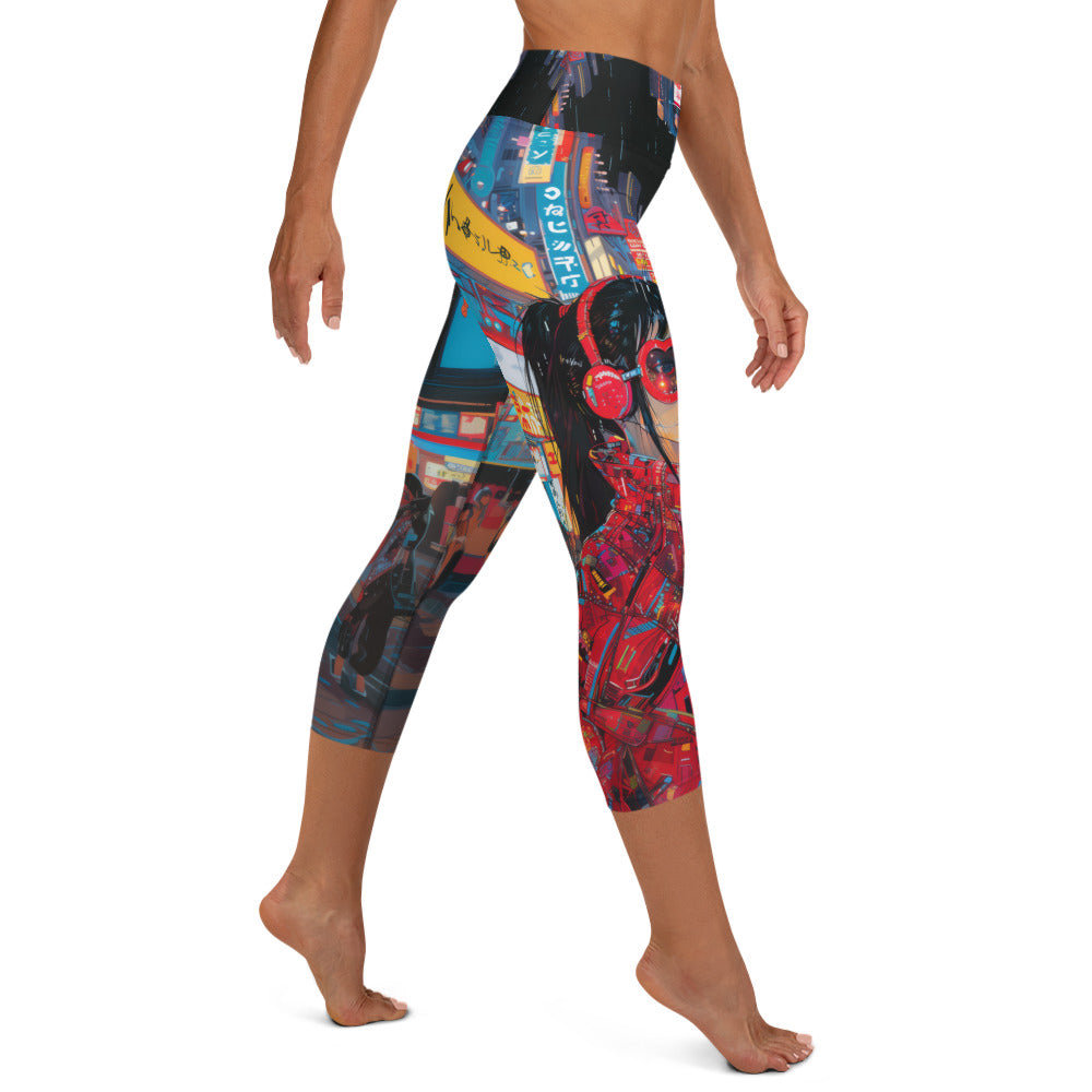 Hātoshēdo - Yoga Capri Leggings