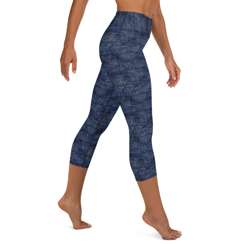 Embroidery moda 1 - Yoga Capri Leggings