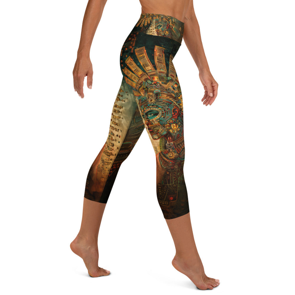 Yaotl - Yoga Capri Leggings