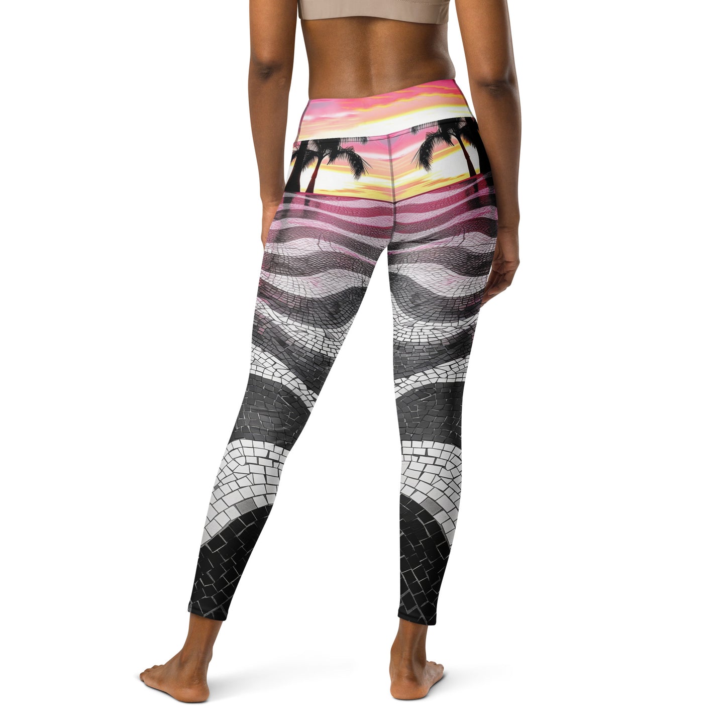 Copacabana Tiles - Yoga Leggings