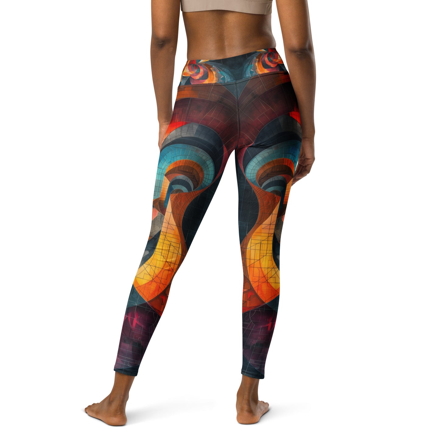 Folded Space - Yoga Leggings