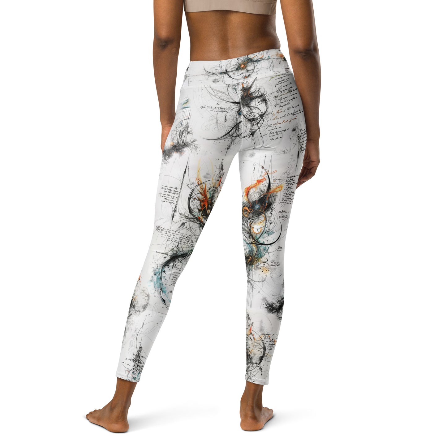 Elvin Writing - Yoga Leggings