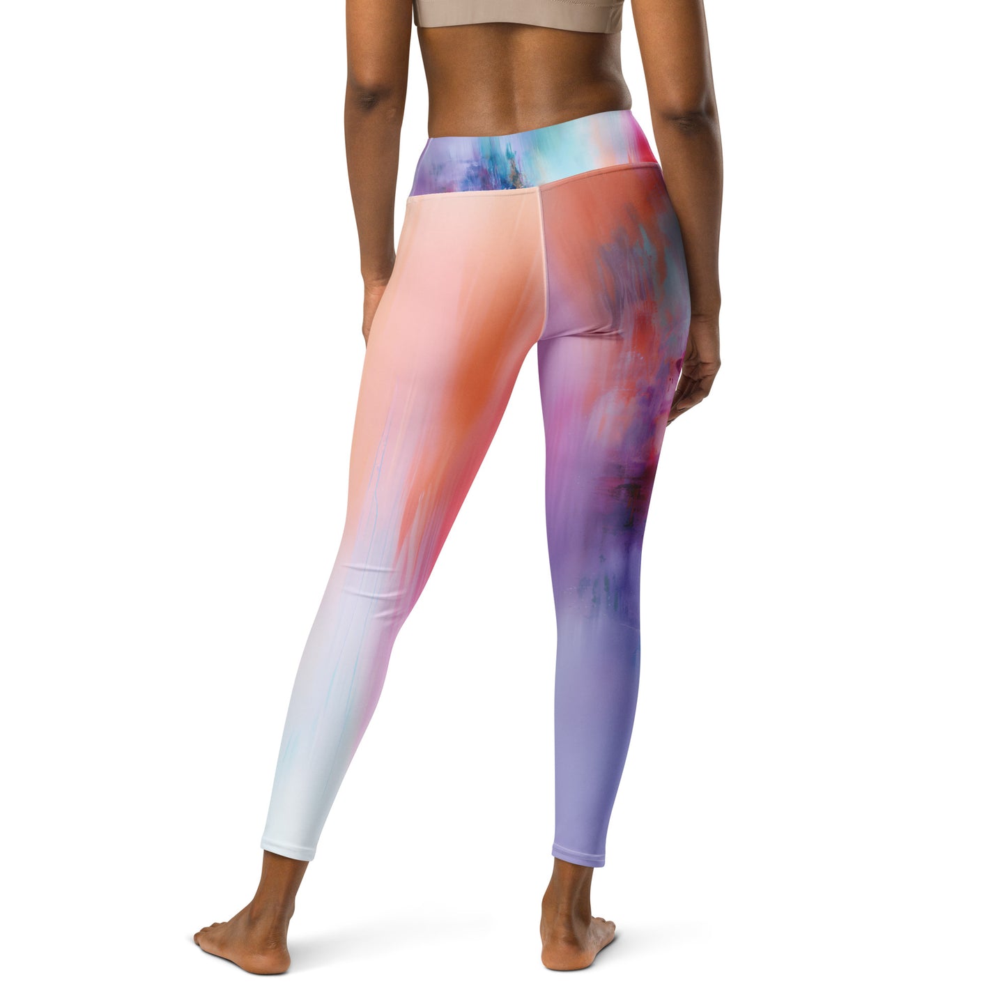 Monet's Spring Garden - Yoga Leggings