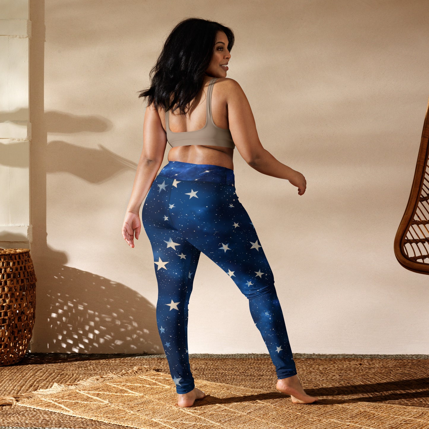 Background Stars - Yoga Leggings