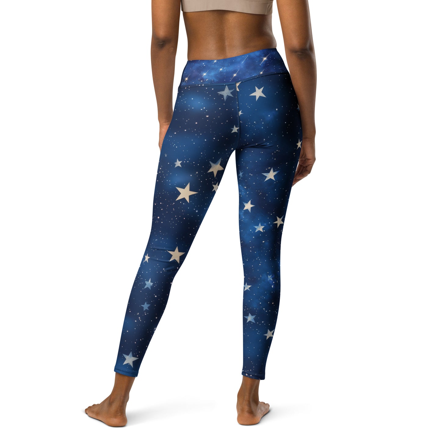 Background Stars - Yoga Leggings