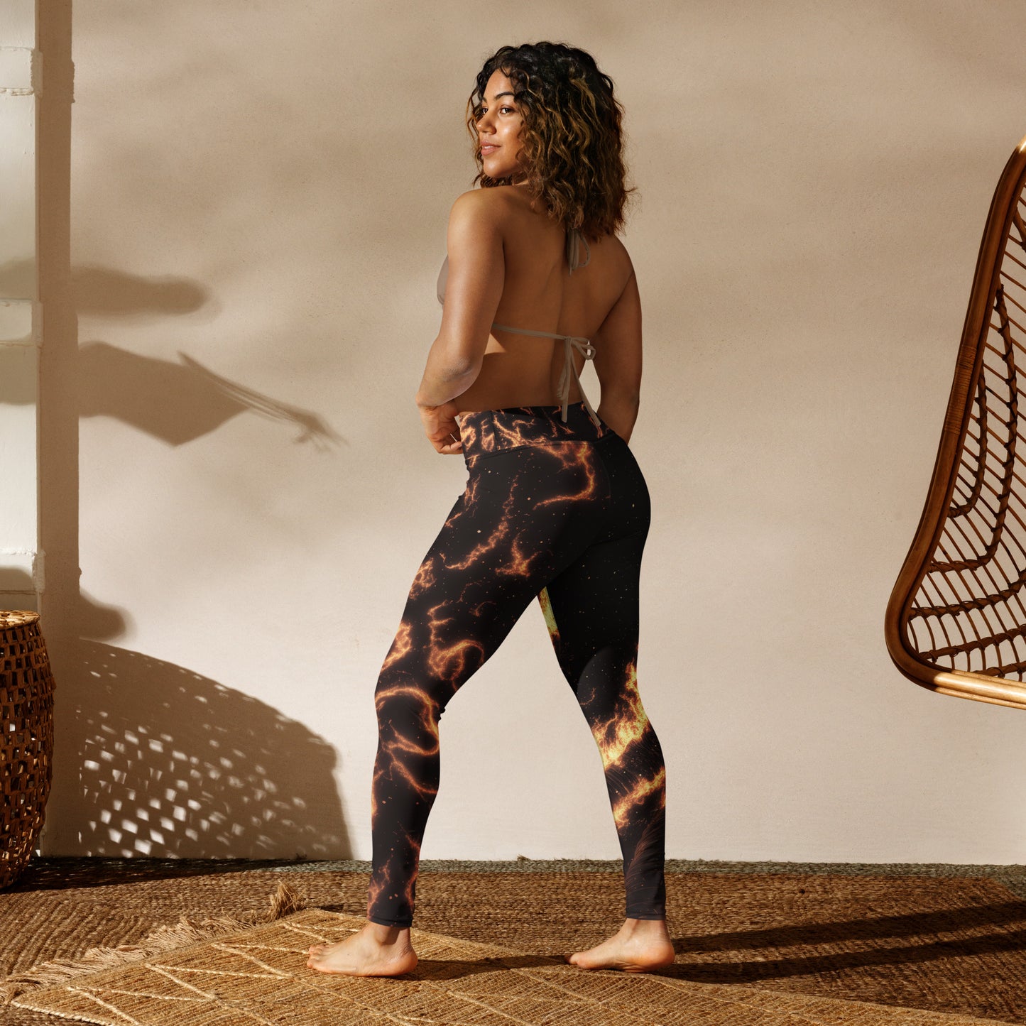 Sombra del Fuego - Yoga Leggings