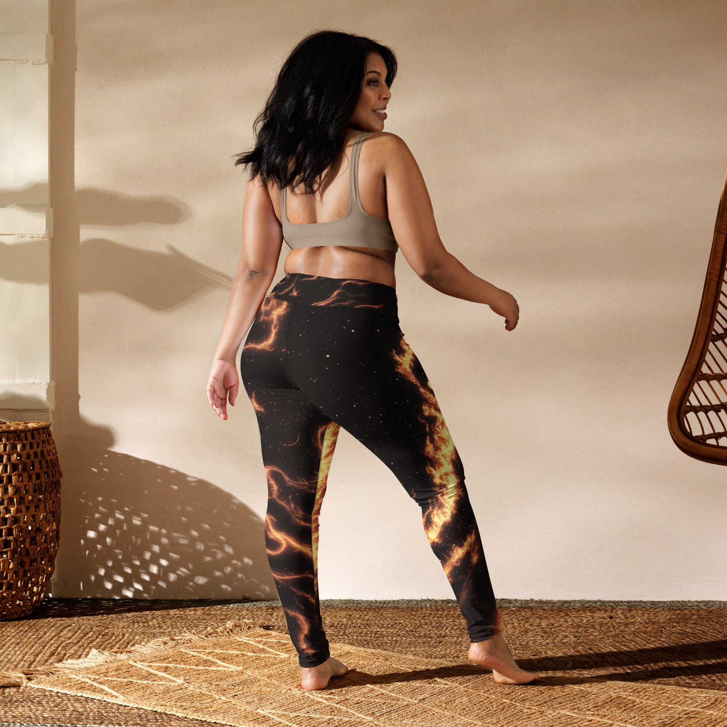 Sombra del Fuego - Yoga Leggings