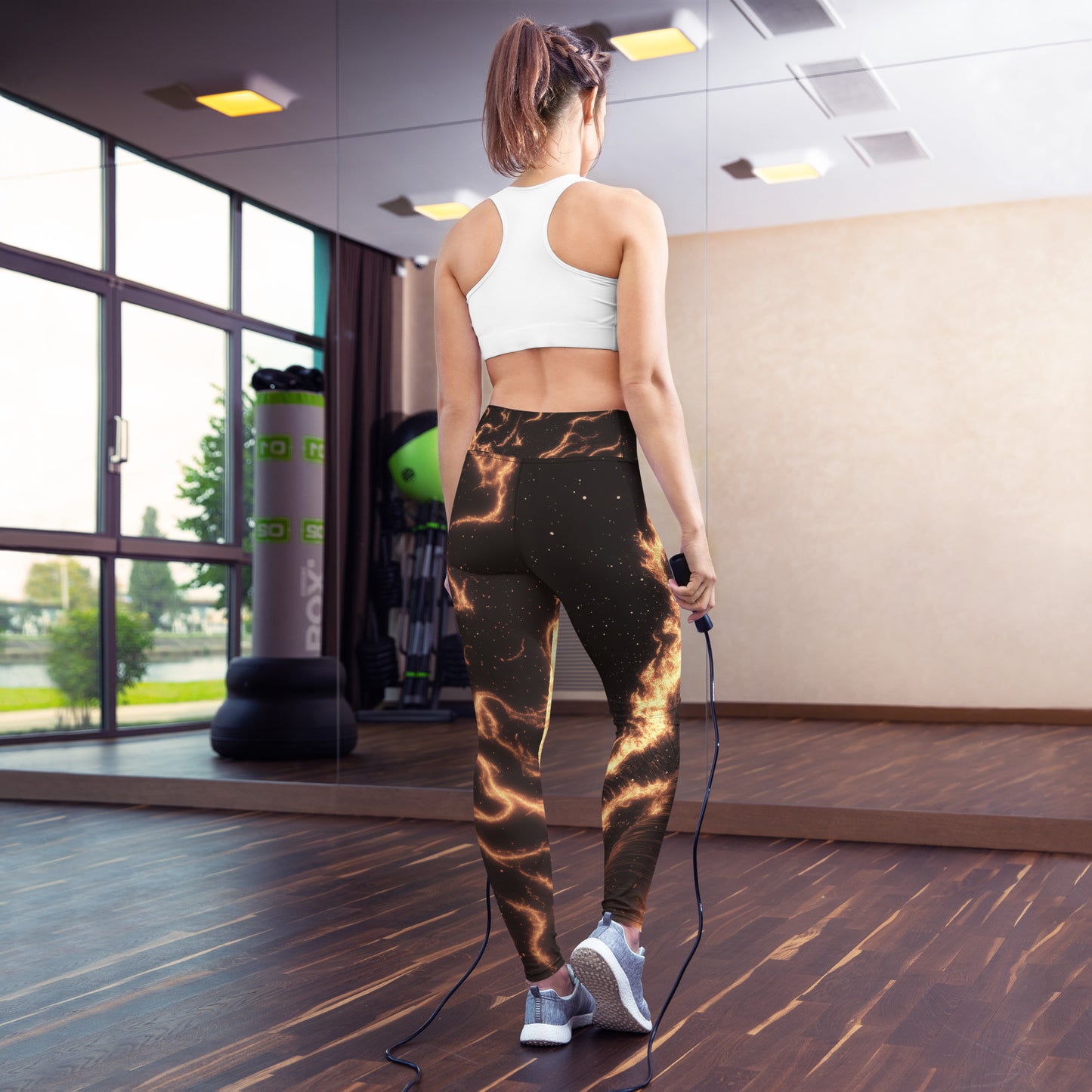 Sombra del Fuego - Yoga Leggings