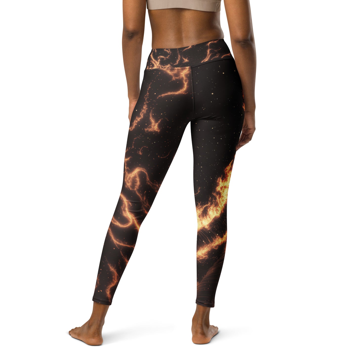 Sombra del Fuego - Yoga Leggings