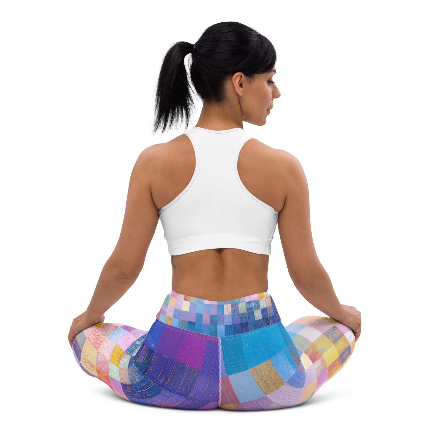 Abstract Squares - Yoga Leggings