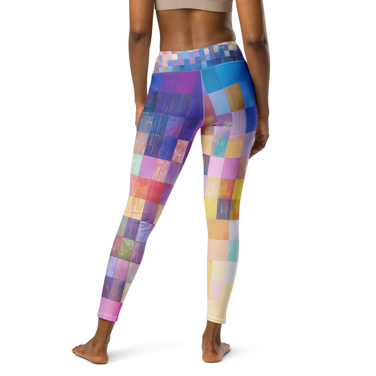 Abstract Squares - Yoga Leggings