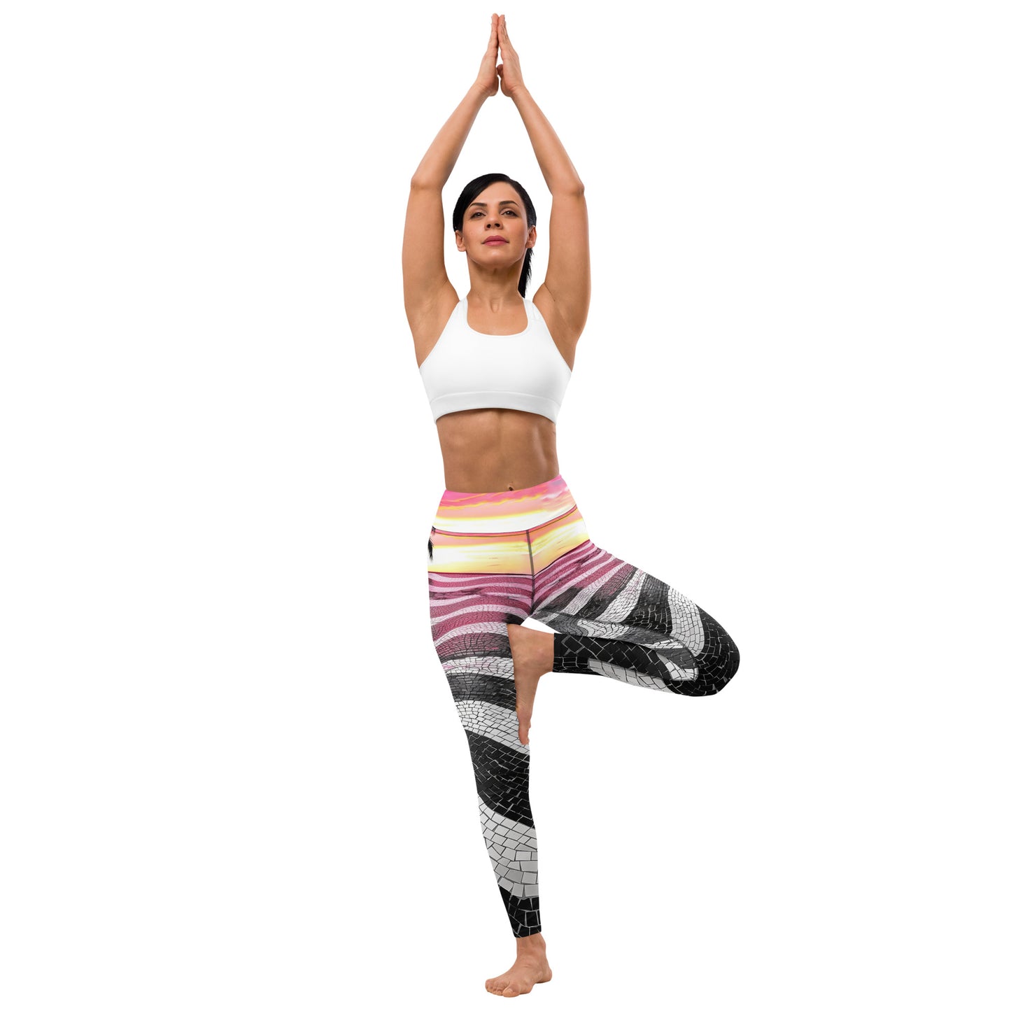 Copacabana Tiles - Yoga Leggings