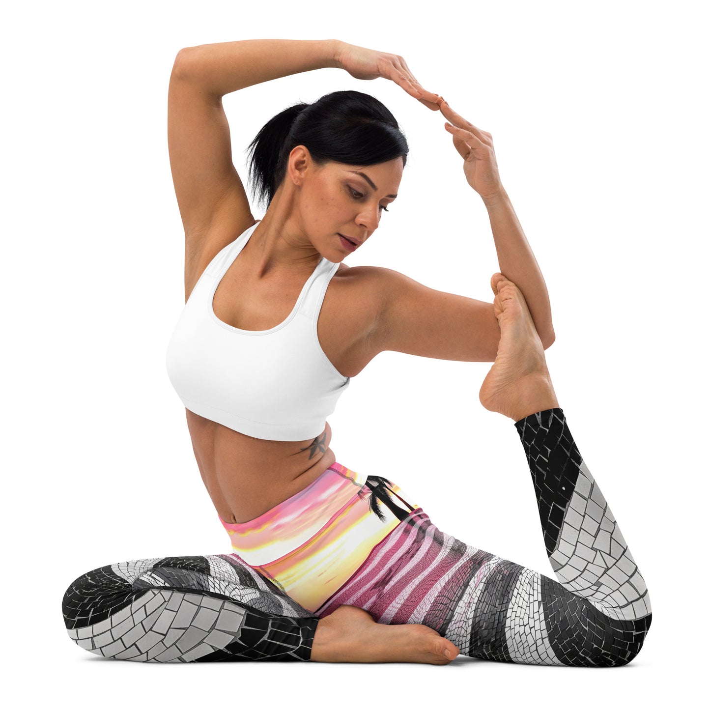 Copacabana Tiles - Yoga Leggings