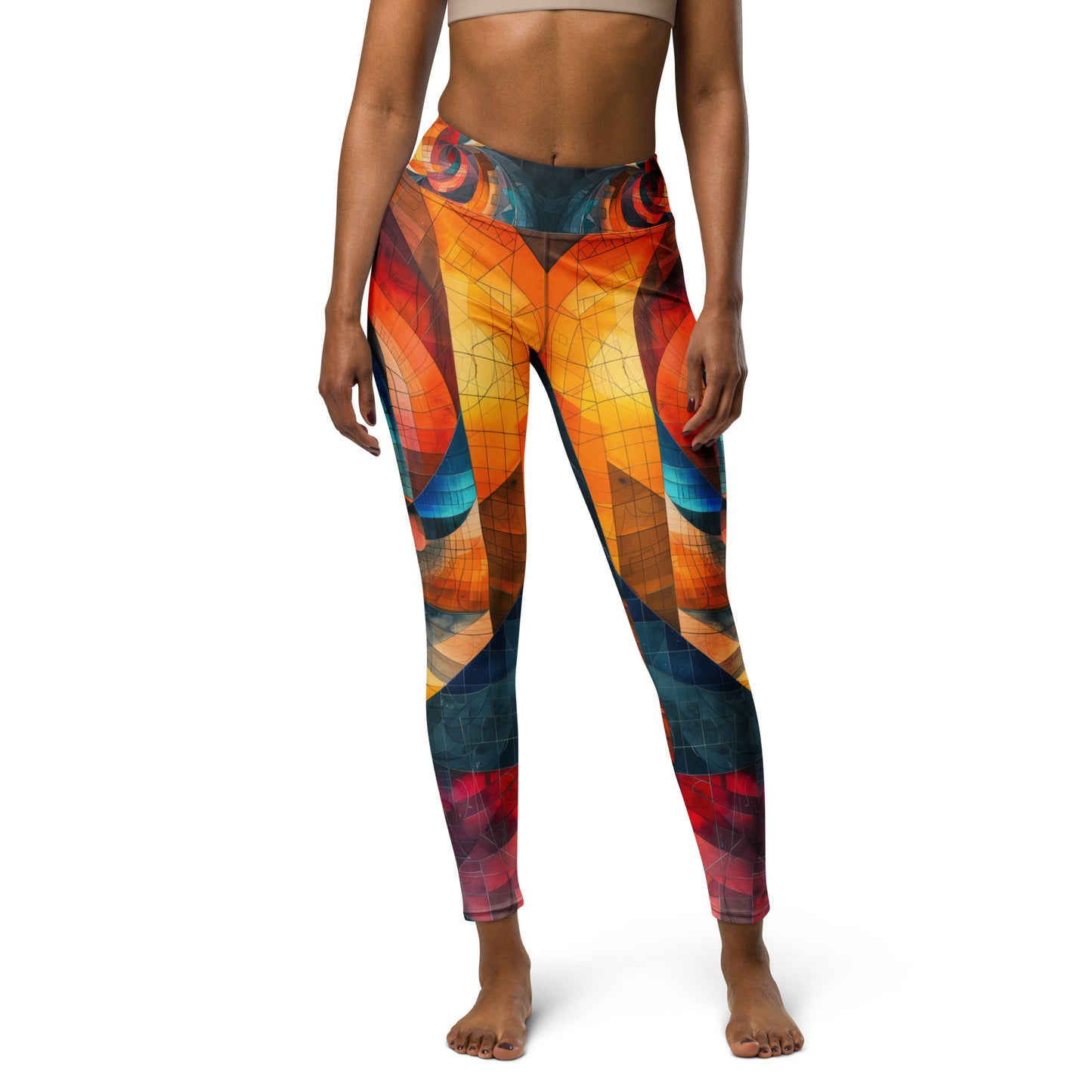 Folded Space - Yoga Leggings