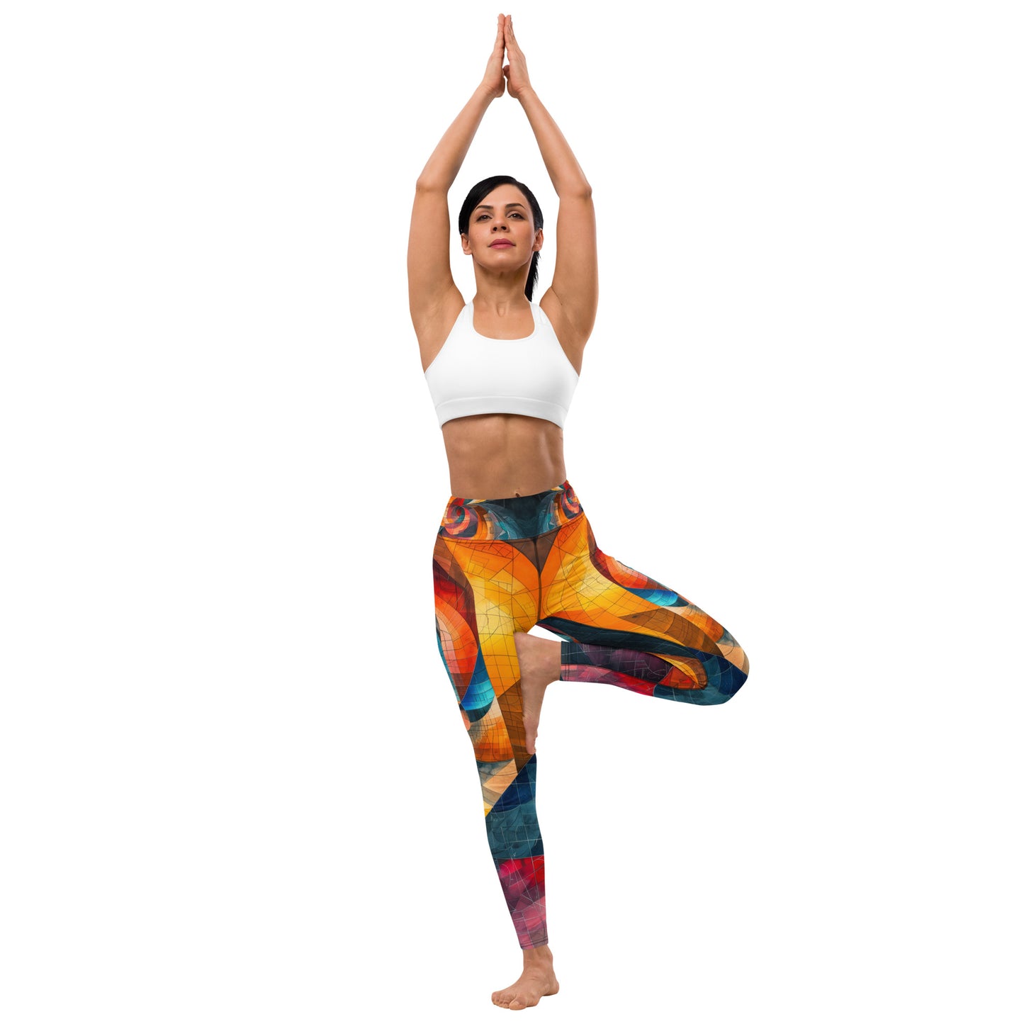 Folded Space - Yoga Leggings