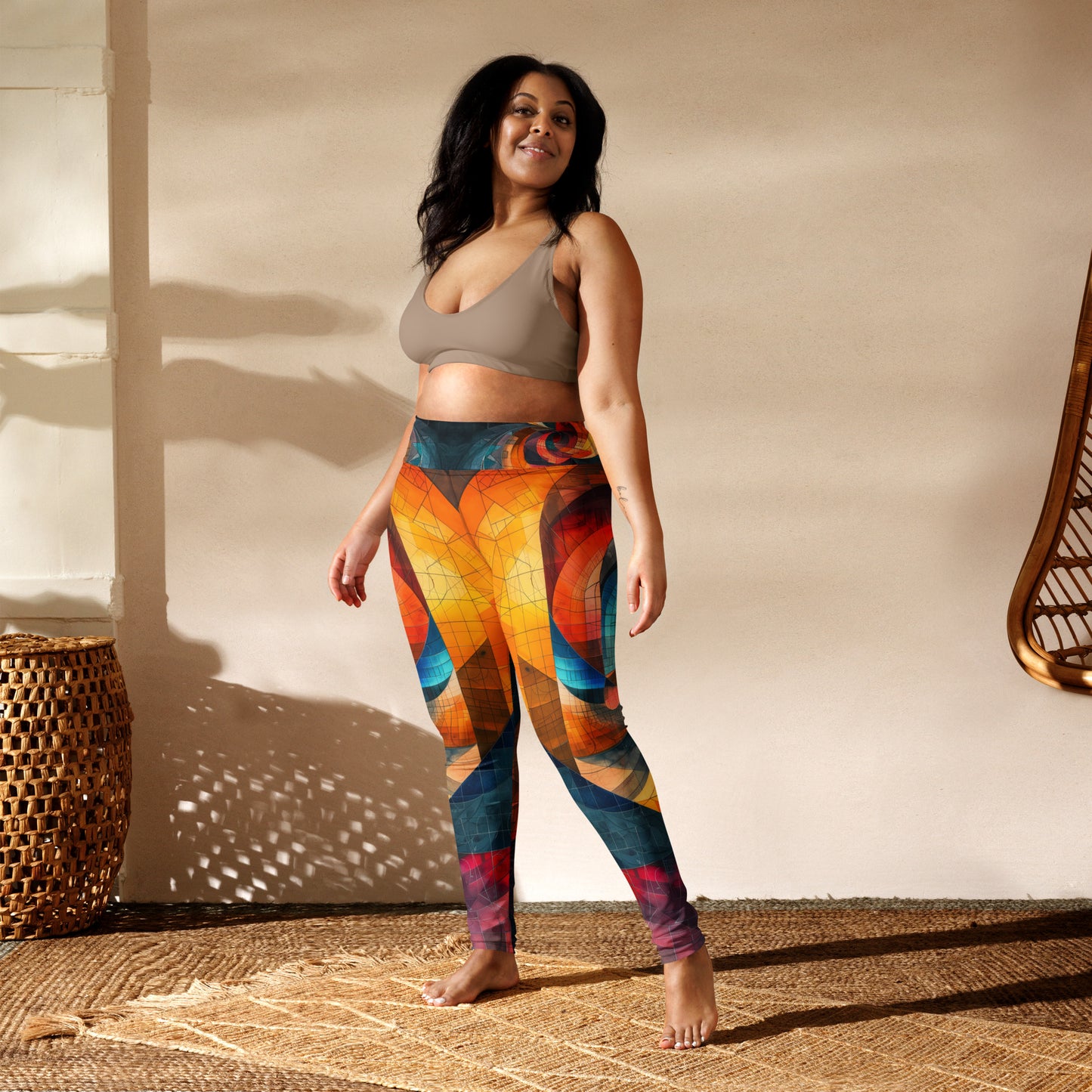 Folded Space - Yoga Leggings