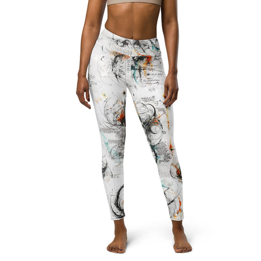 Elvin Writing - Yoga Leggings