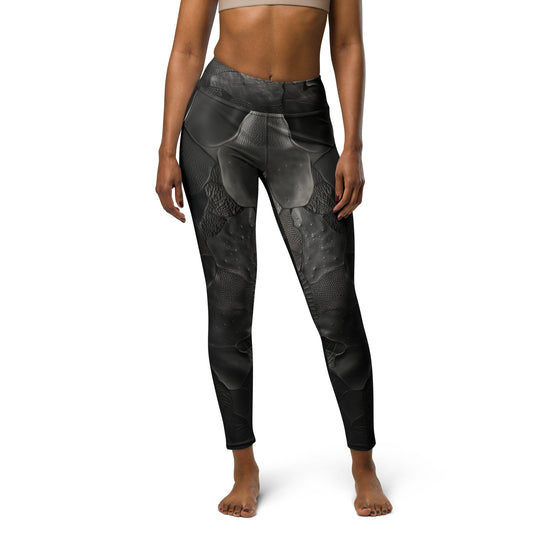 Leather Patches - Yoga Leggings