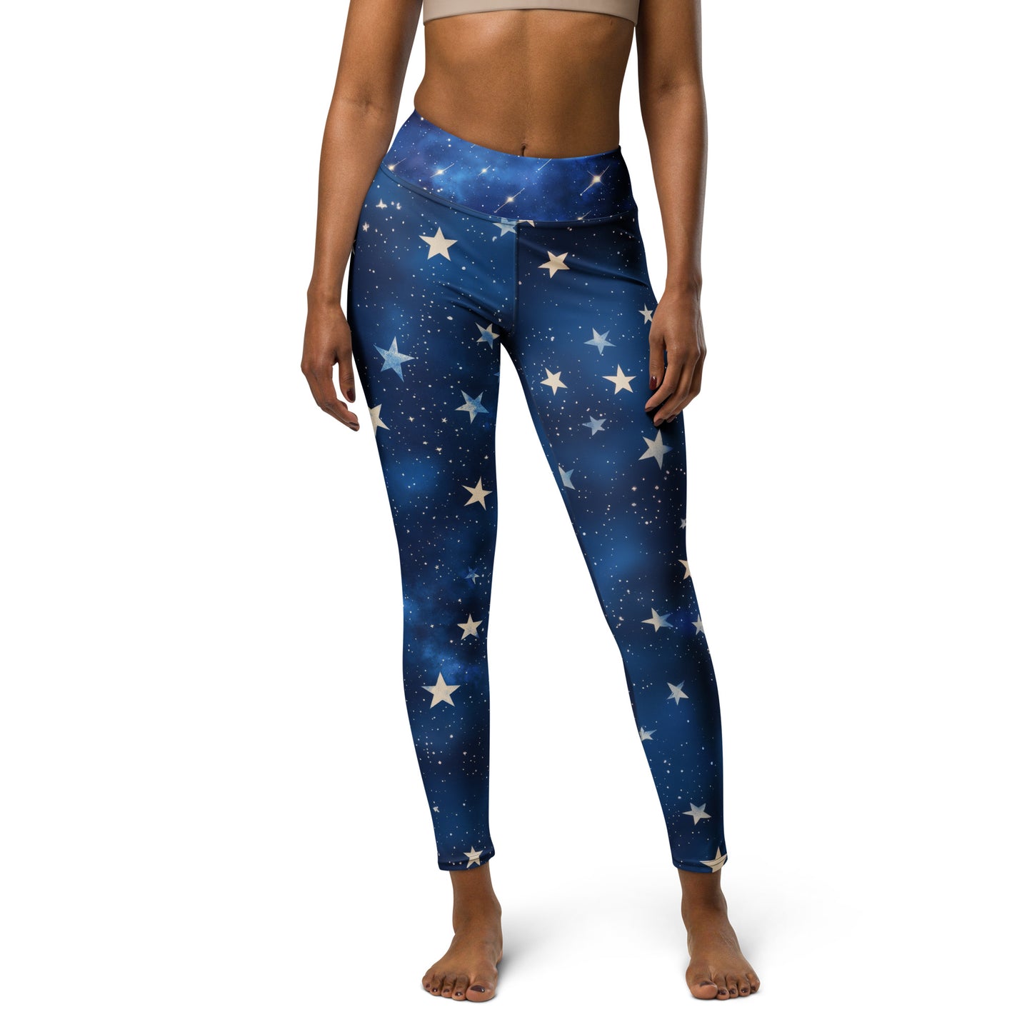 Background Stars - Yoga Leggings