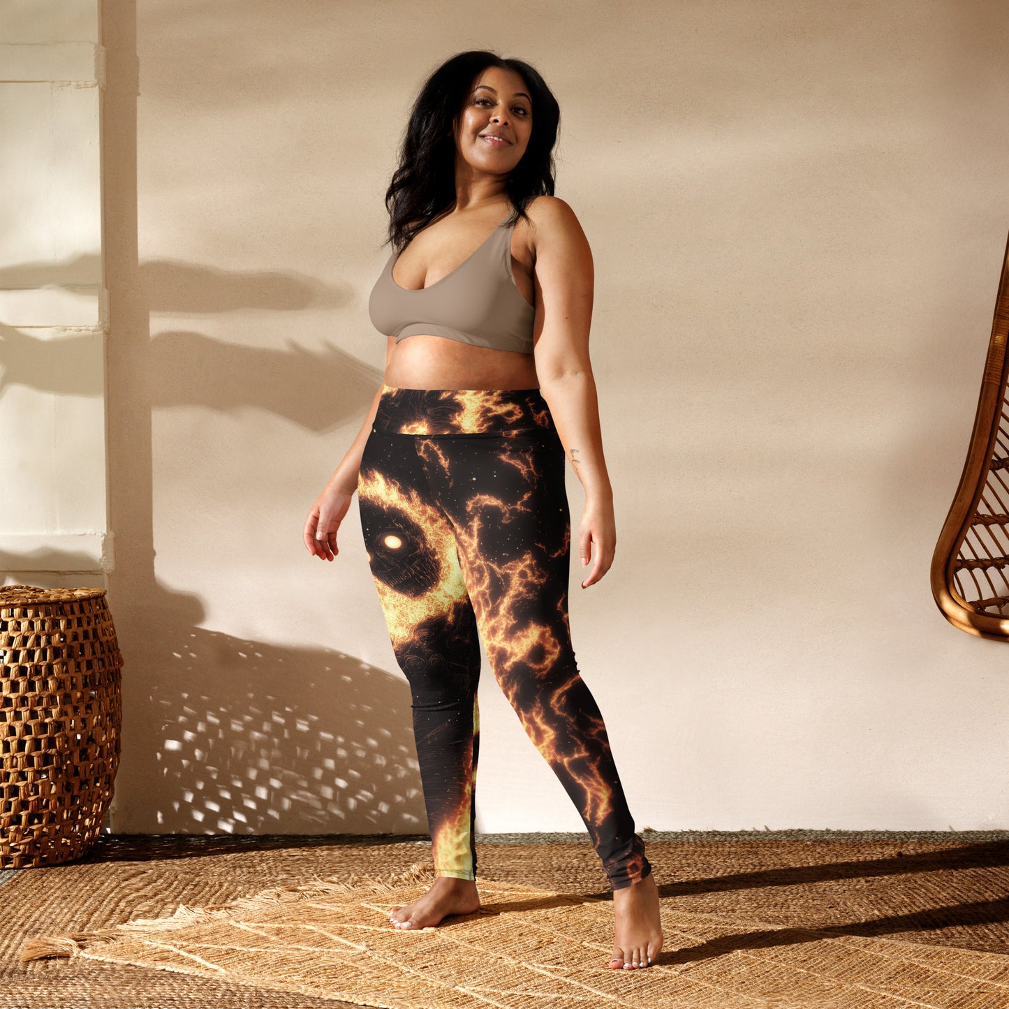 Sombra del Fuego - Yoga Leggings