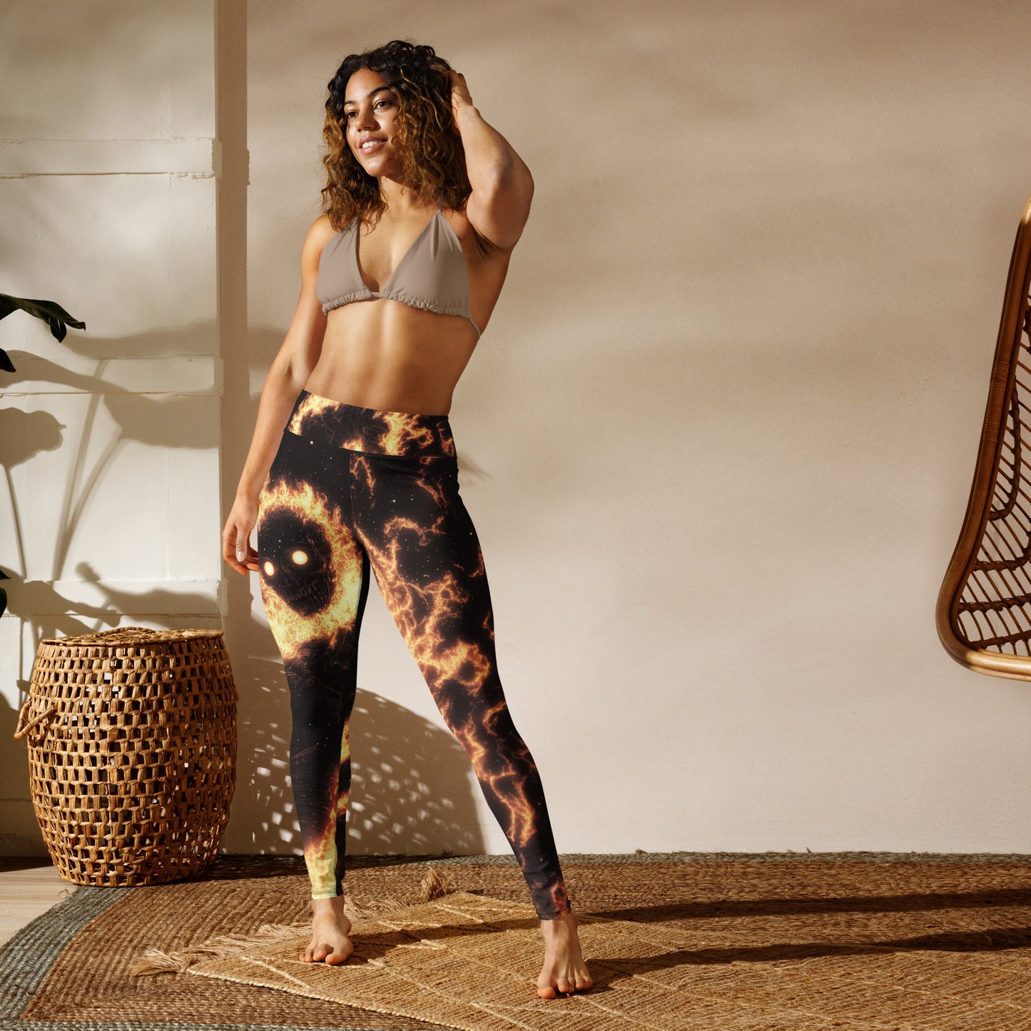 Sombra del Fuego - Yoga Leggings