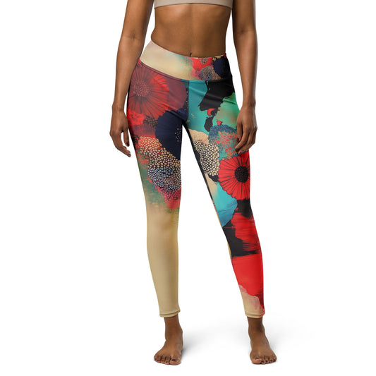 Crellola Embroidery - Yoga Leggings