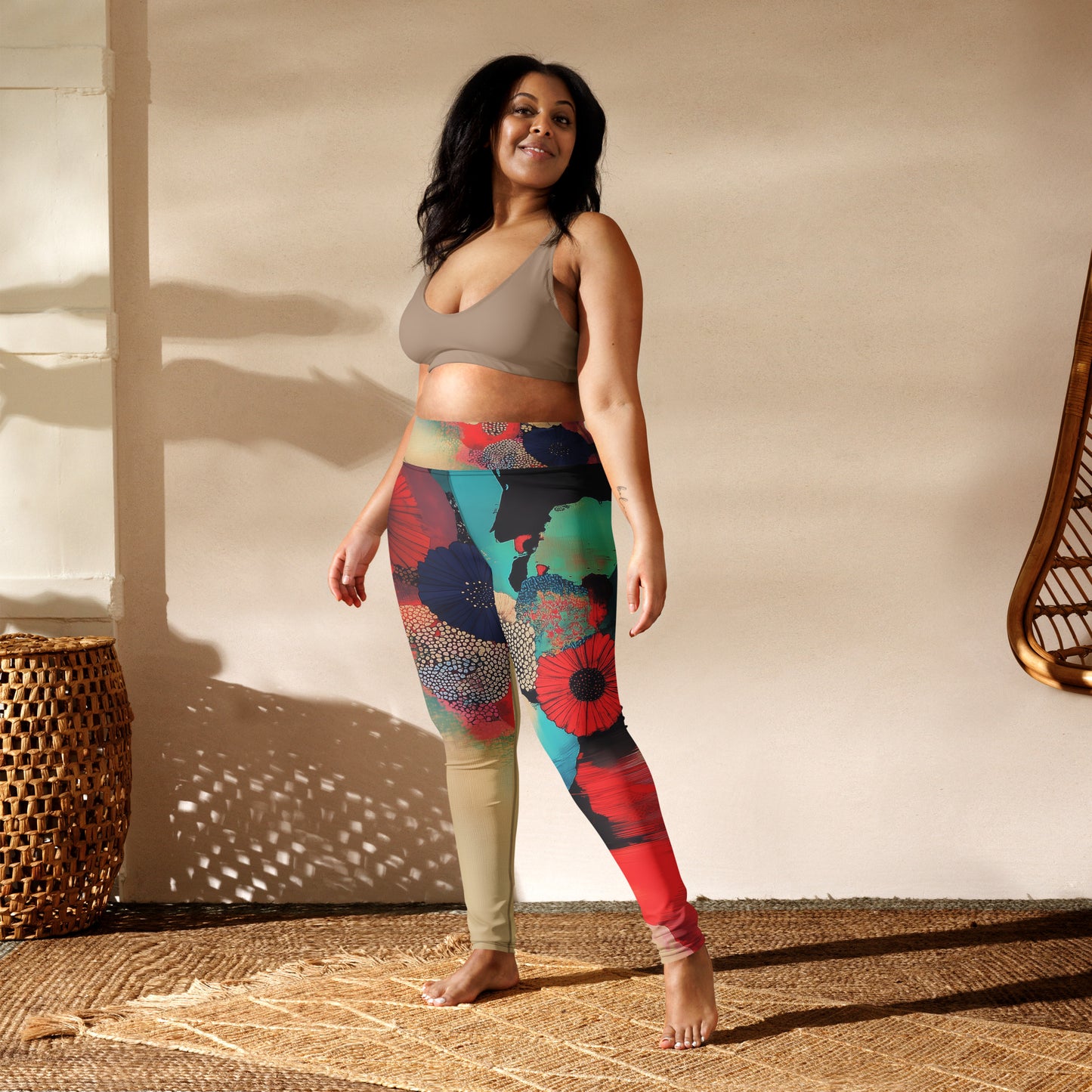 Crellola Embroidery - Yoga Leggings