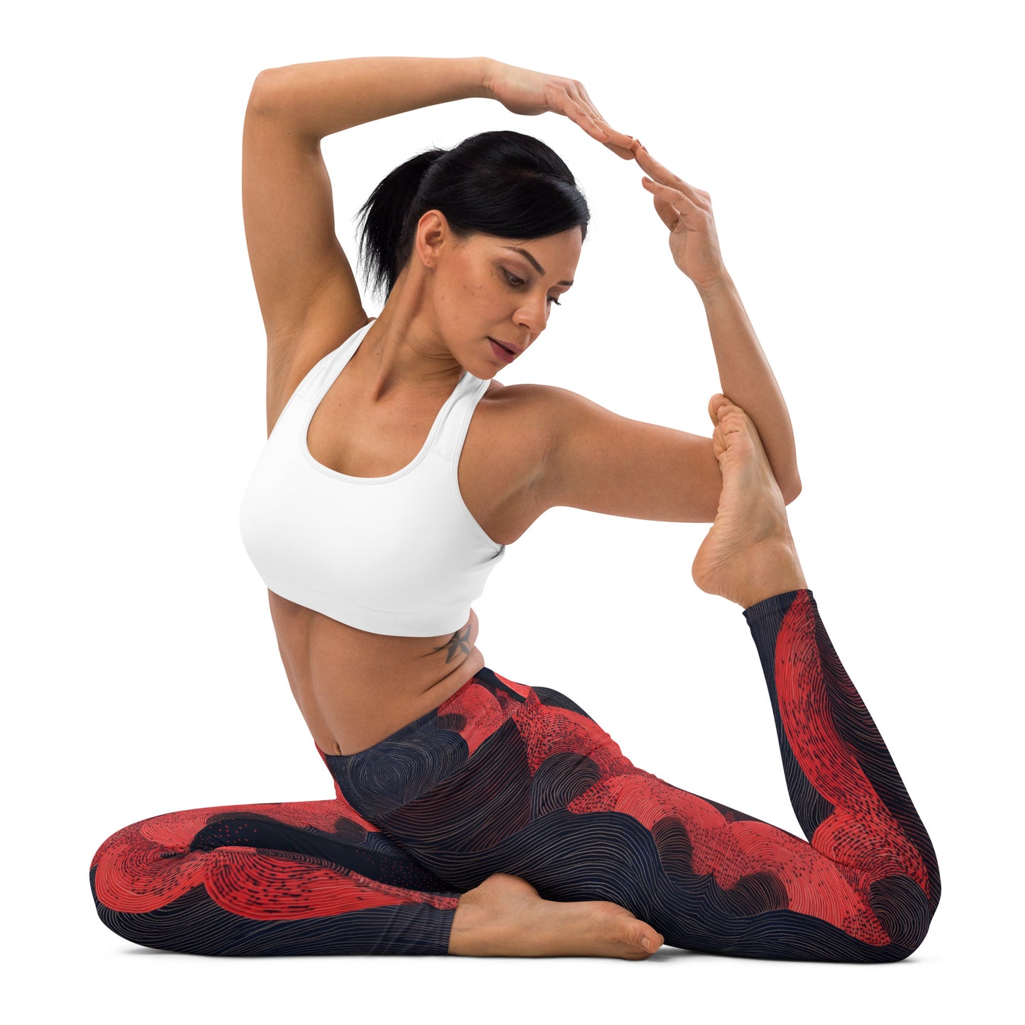 Mokutan ni Aka - Yoga Leggings