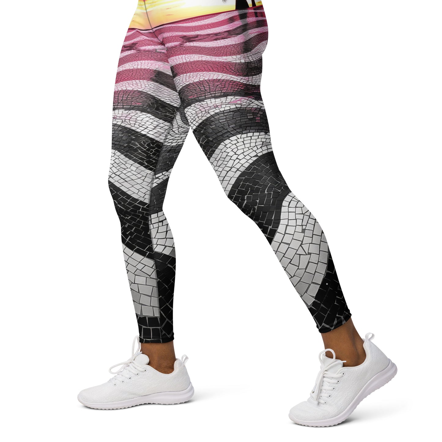 Copacabana Tiles - Yoga Leggings