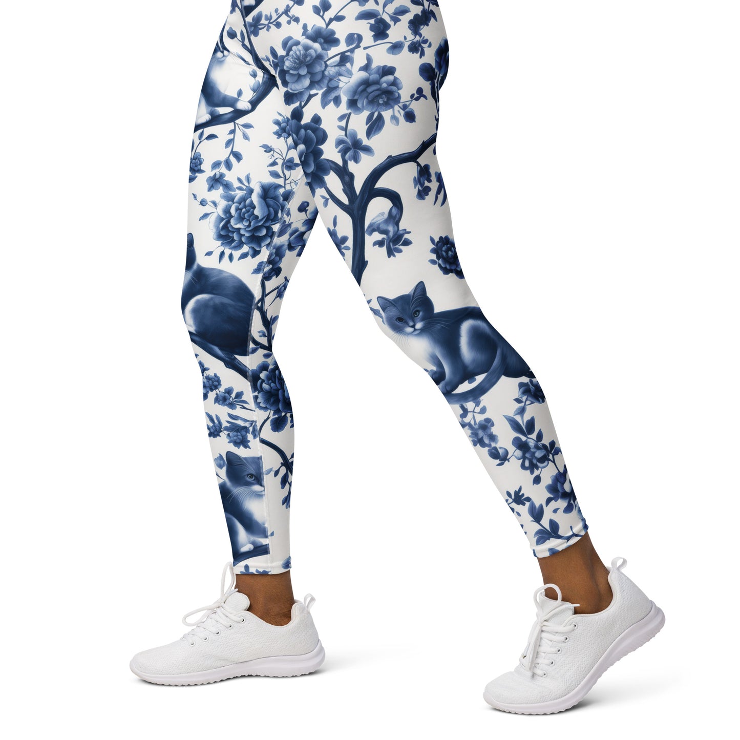 Procyclin Blue Cats - Yoga Leggings