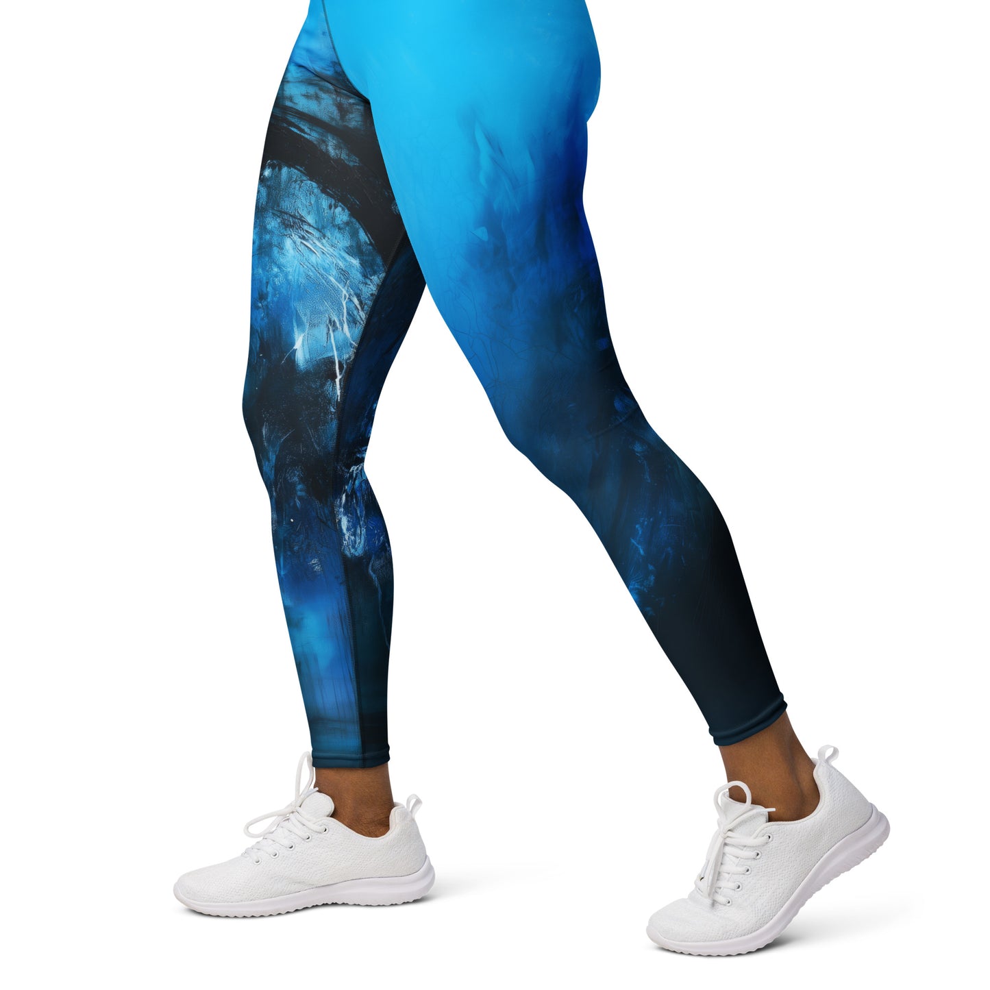 Ancient Futurism Acrylic 3 - Yoga Leggings