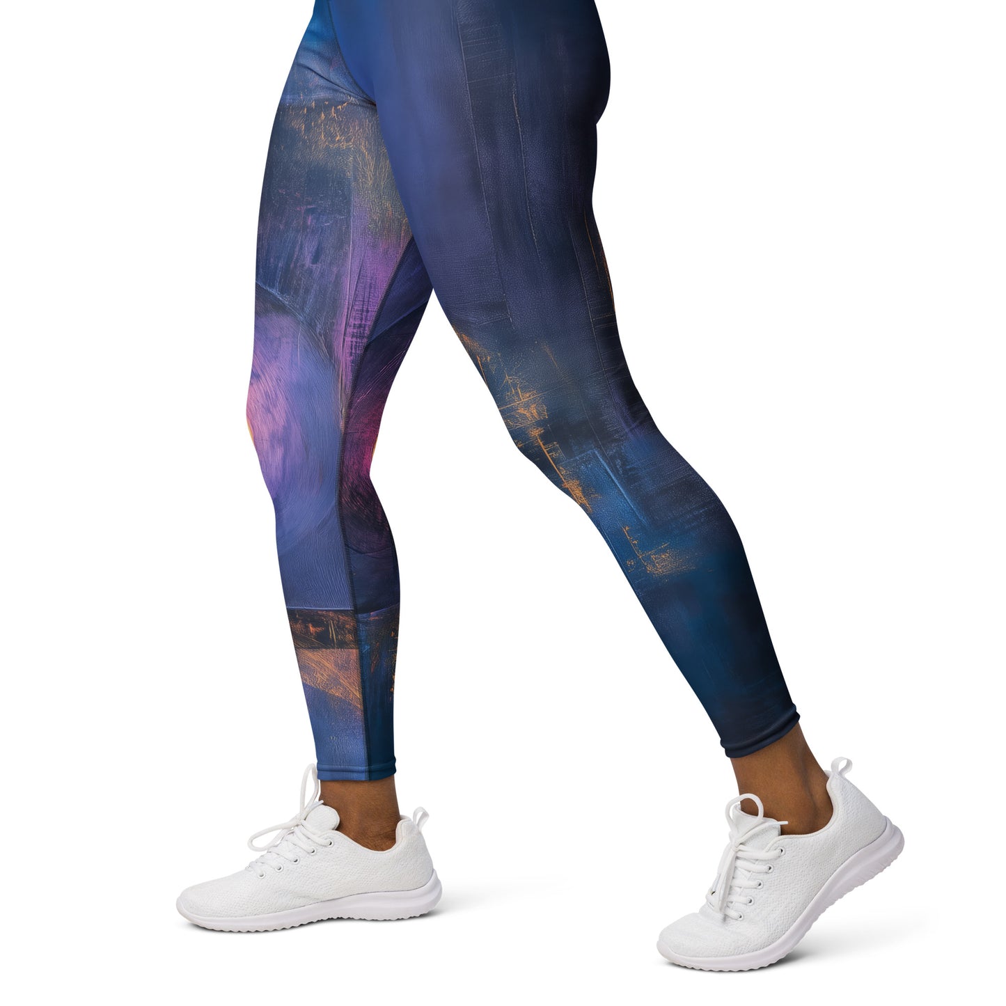 Ancient Futurism Acrylic - Yoga Leggings