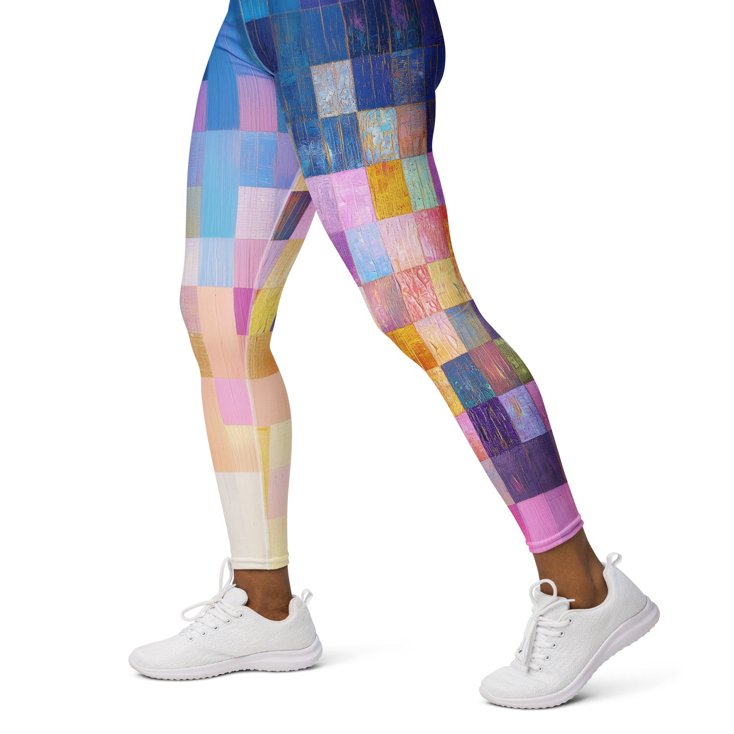 Abstract Squares - Yoga Leggings