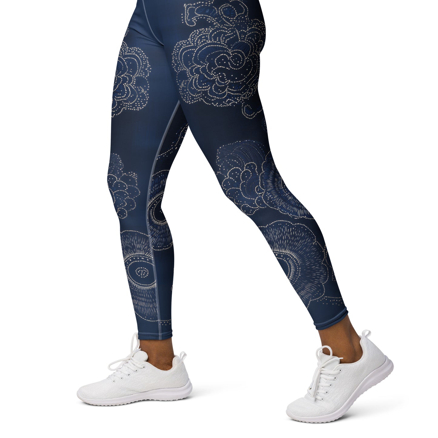 Sashiko Polynesian - Yoga Leggings