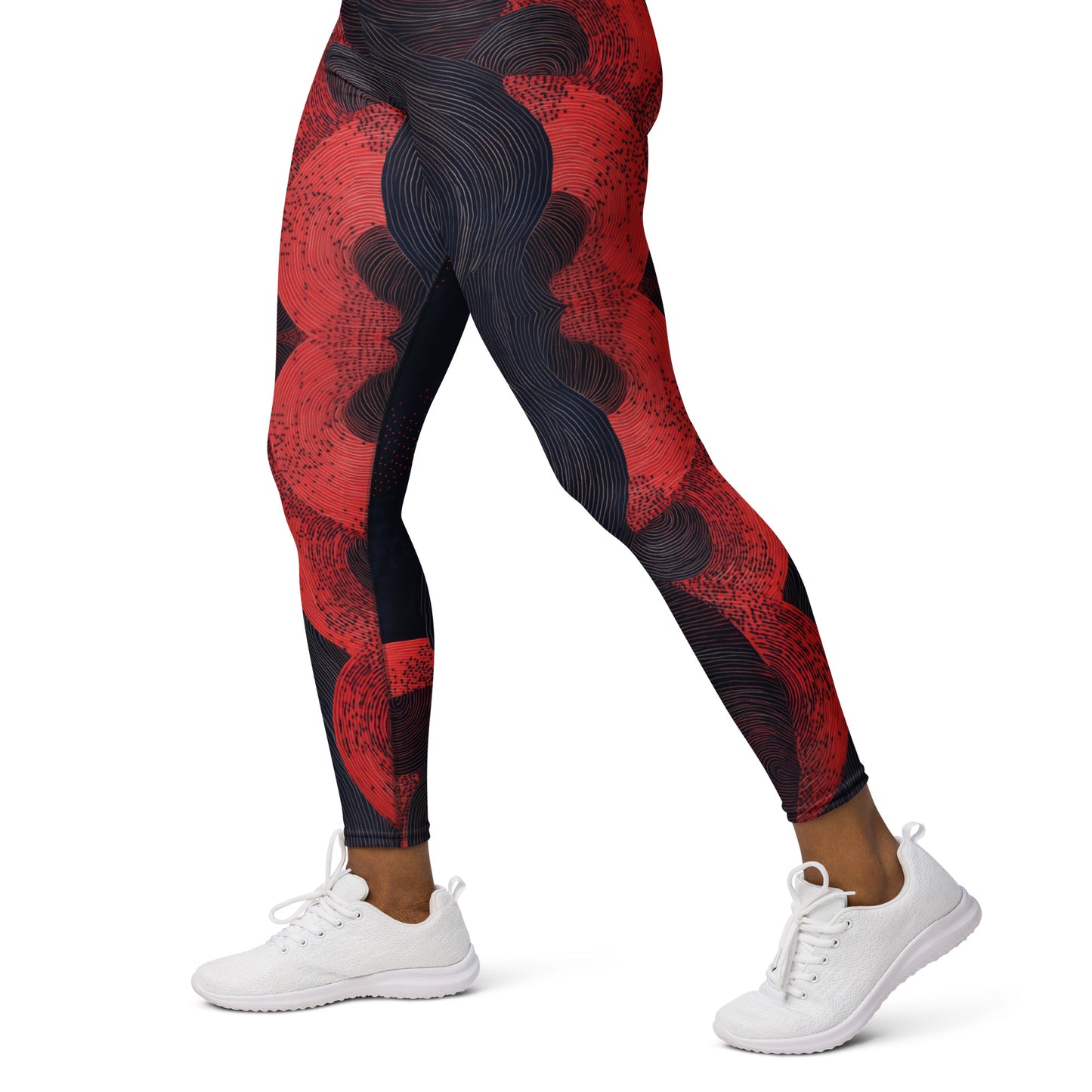 Mokutan ni Aka - Yoga Leggings