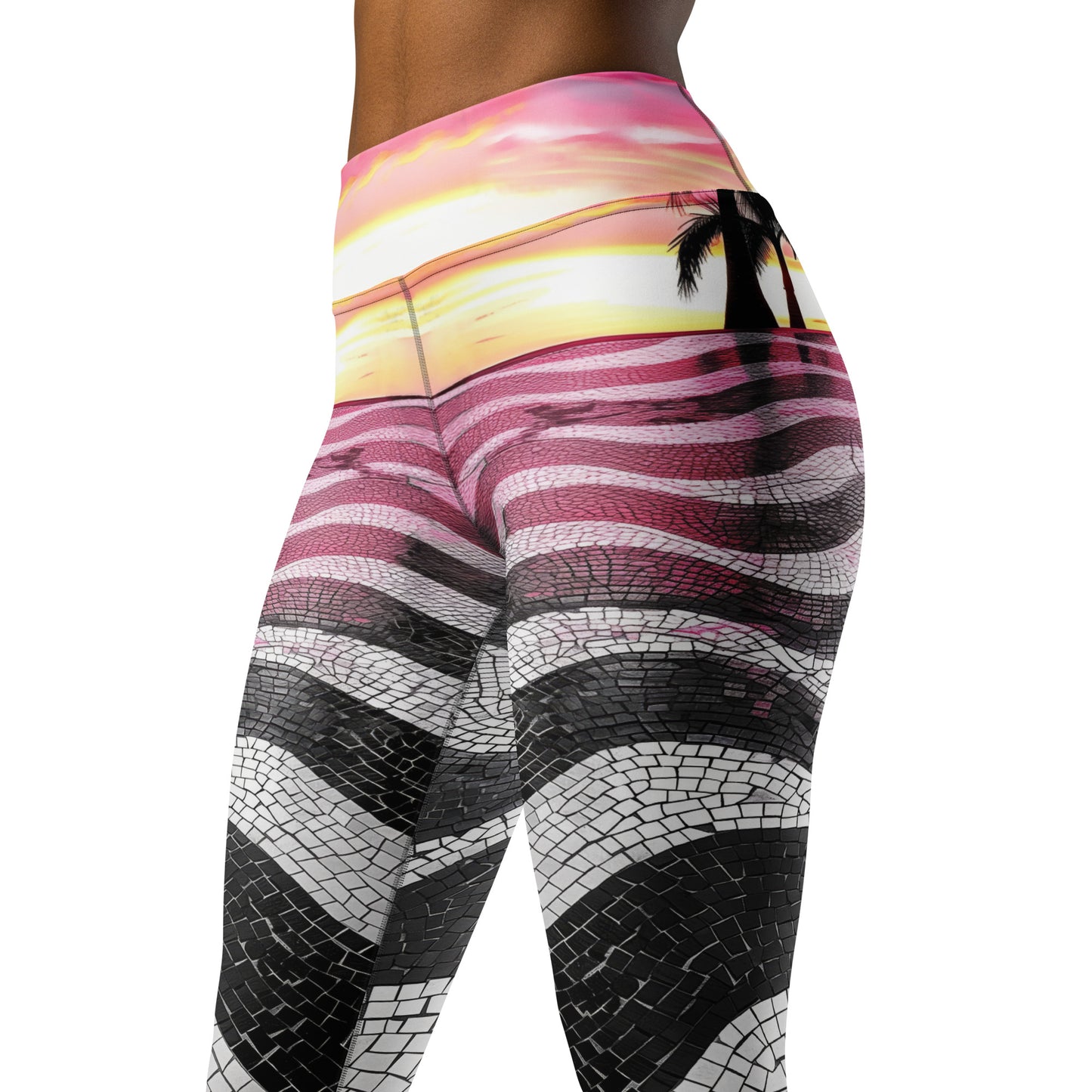 Copacabana Tiles - Yoga Leggings