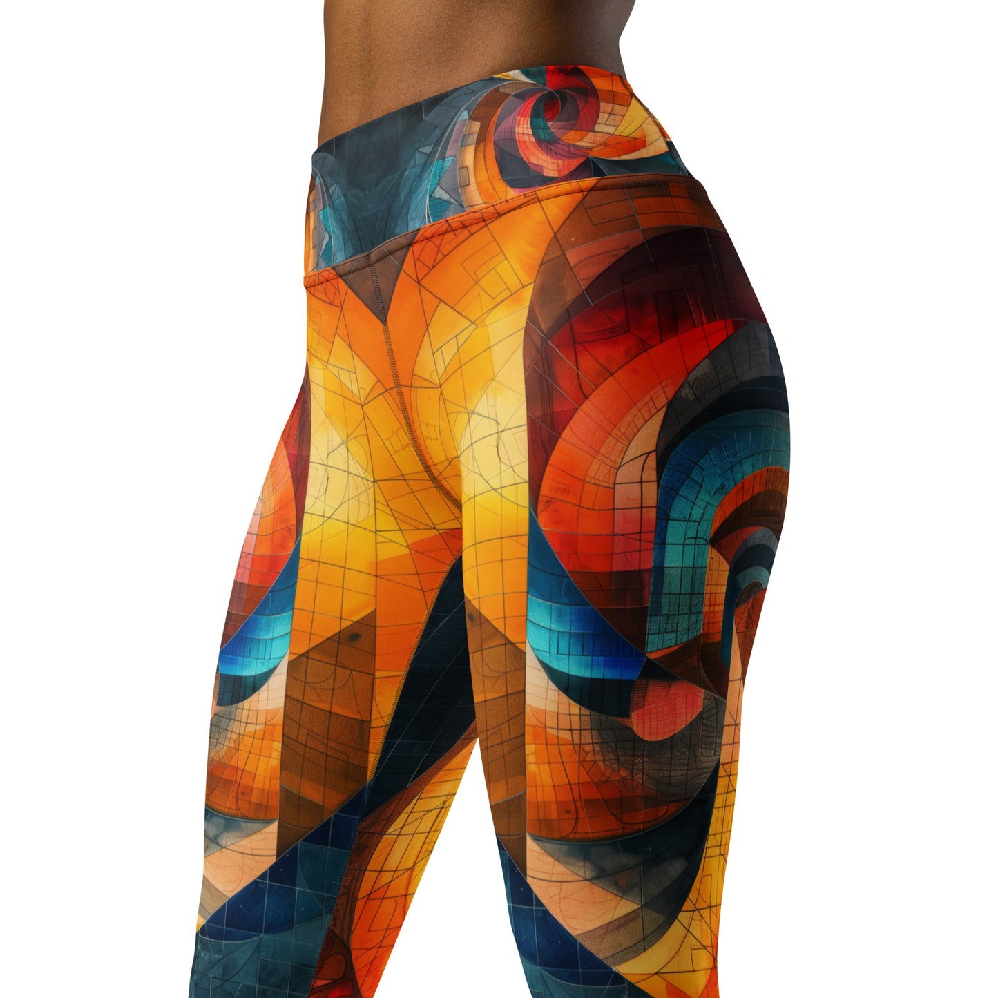 Folded Space - Yoga Leggings