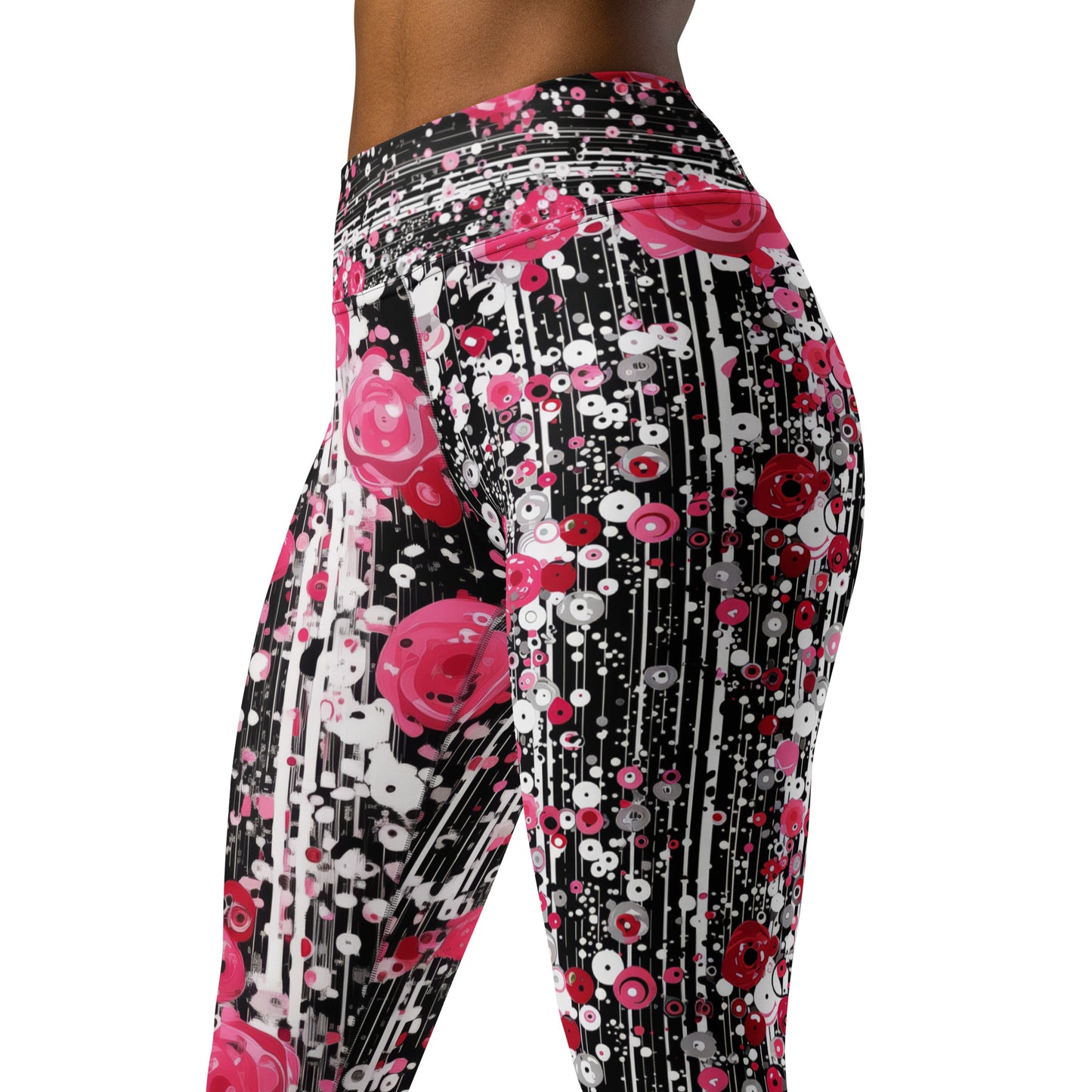 Rose Pop Art - Yoga Leggings