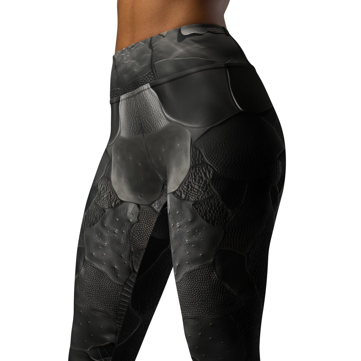 Leather Patches - Yoga Leggings