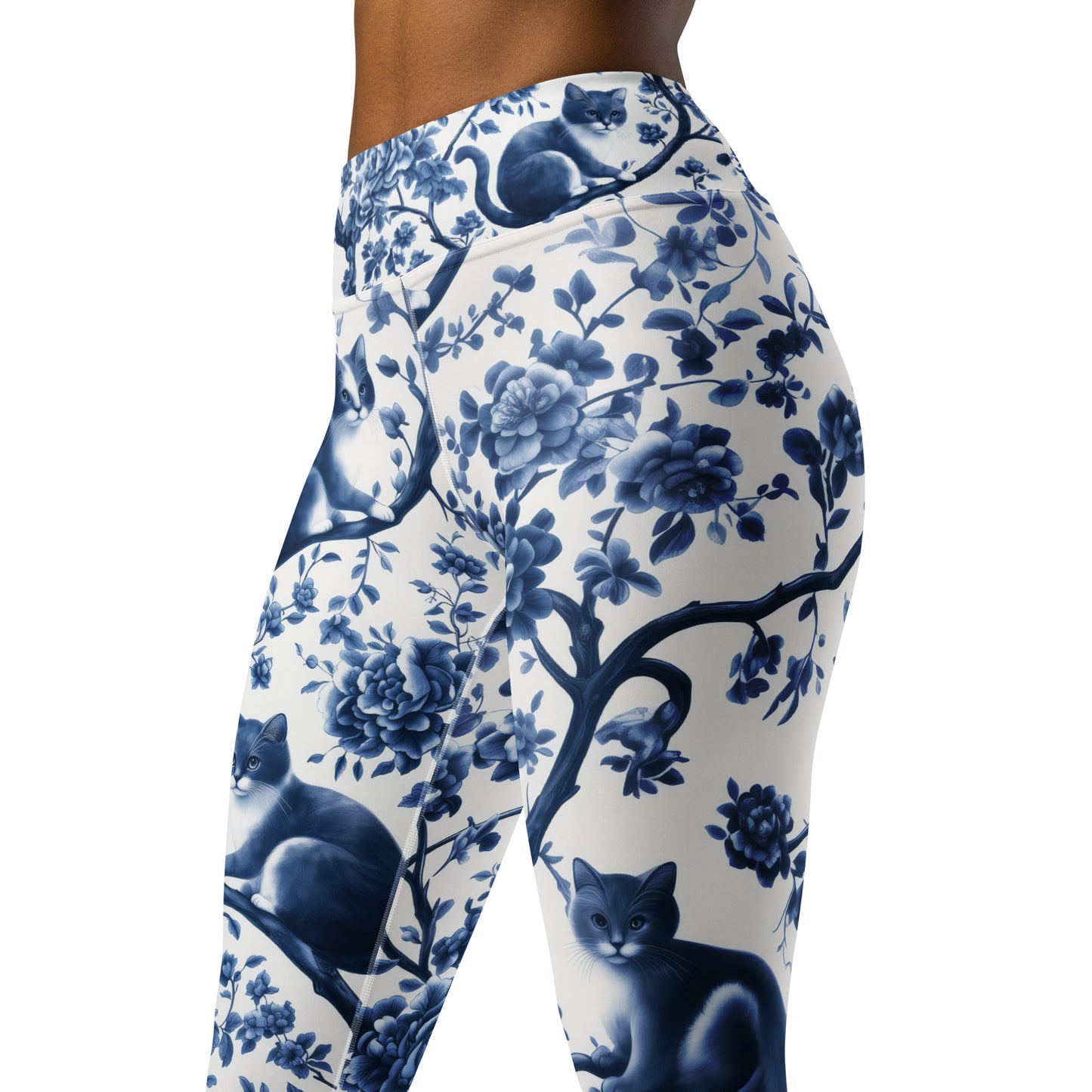 Procyclin Blue Cats - Yoga Leggings