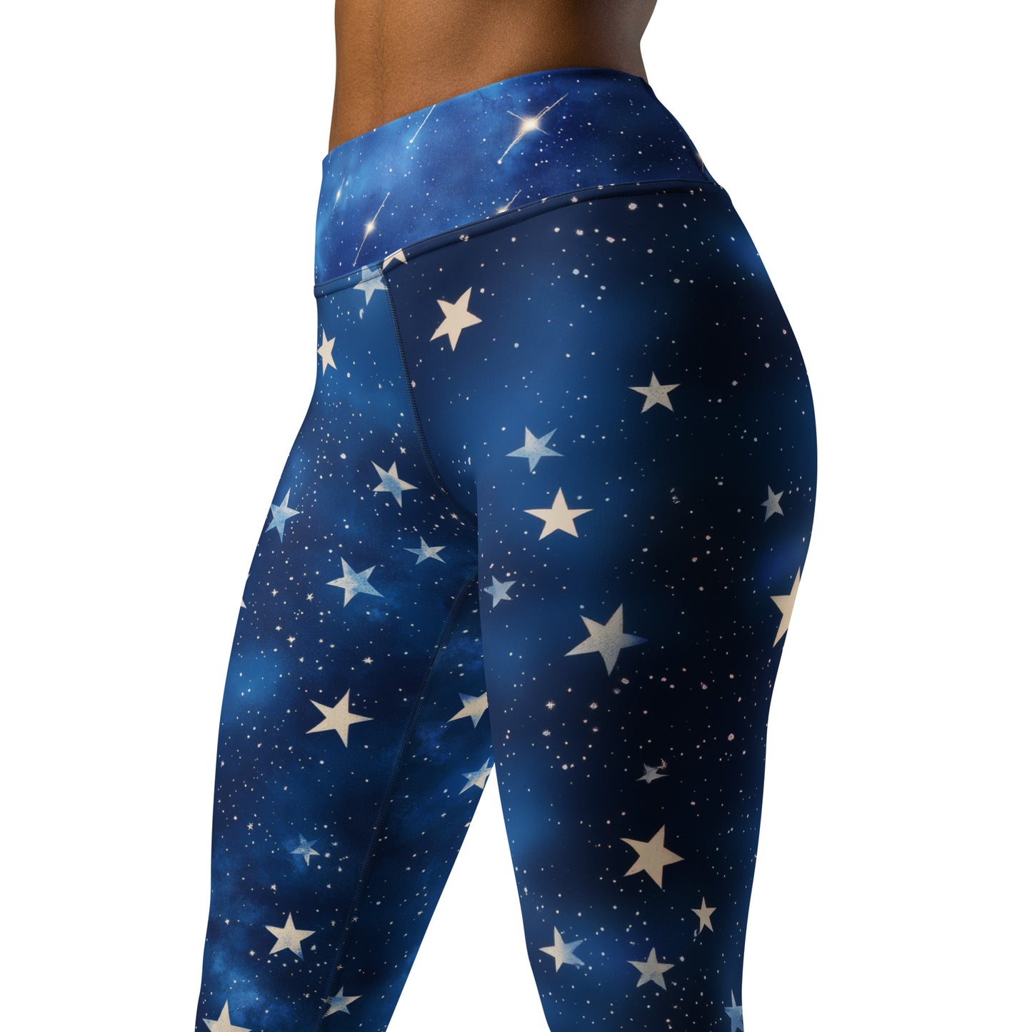 Background Stars - Yoga Leggings