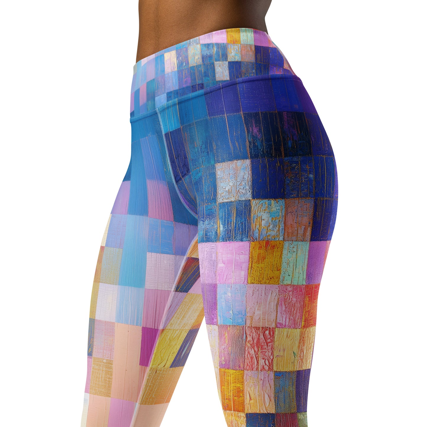 Abstract Squares - Yoga Leggings