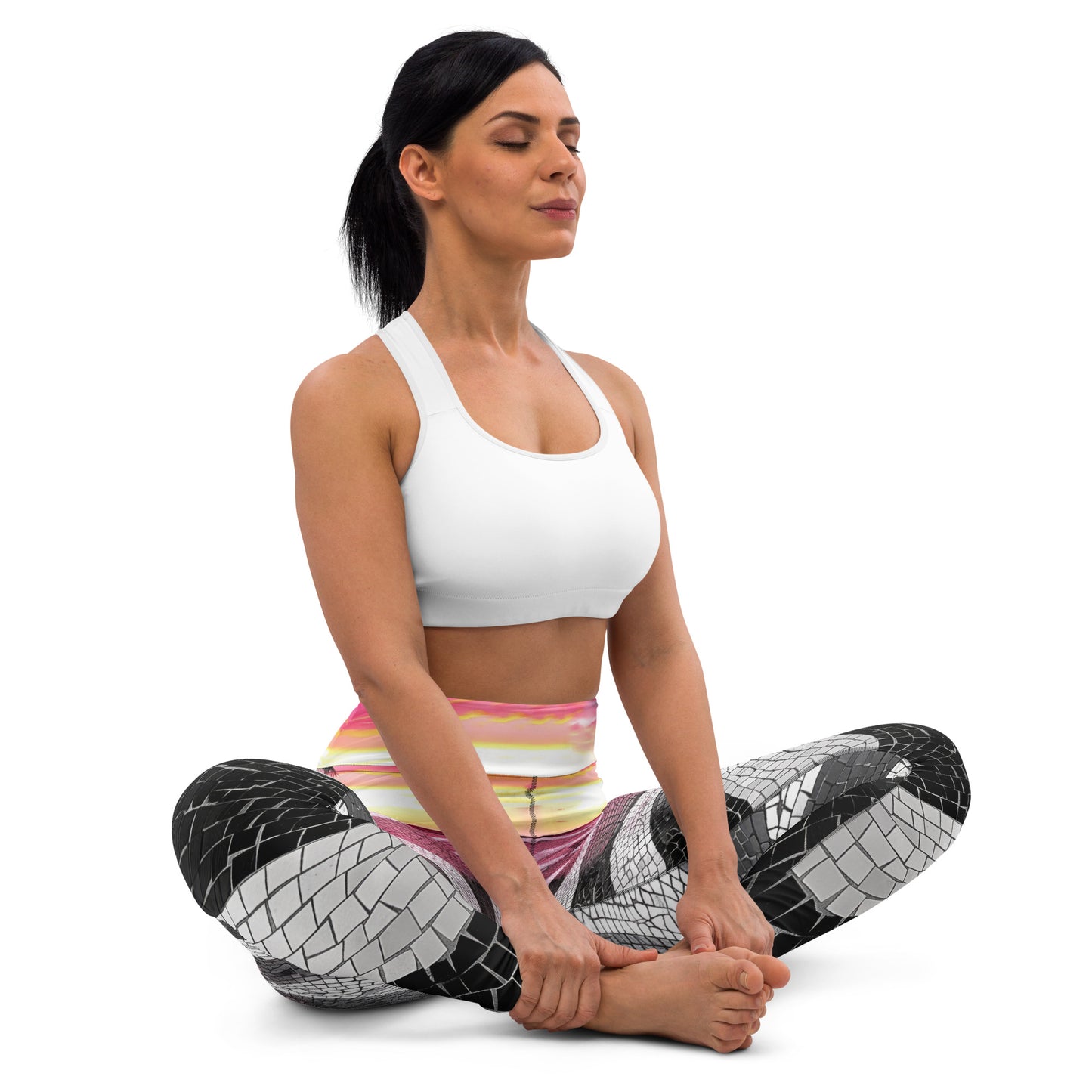 Copacabana Tiles - Yoga Leggings