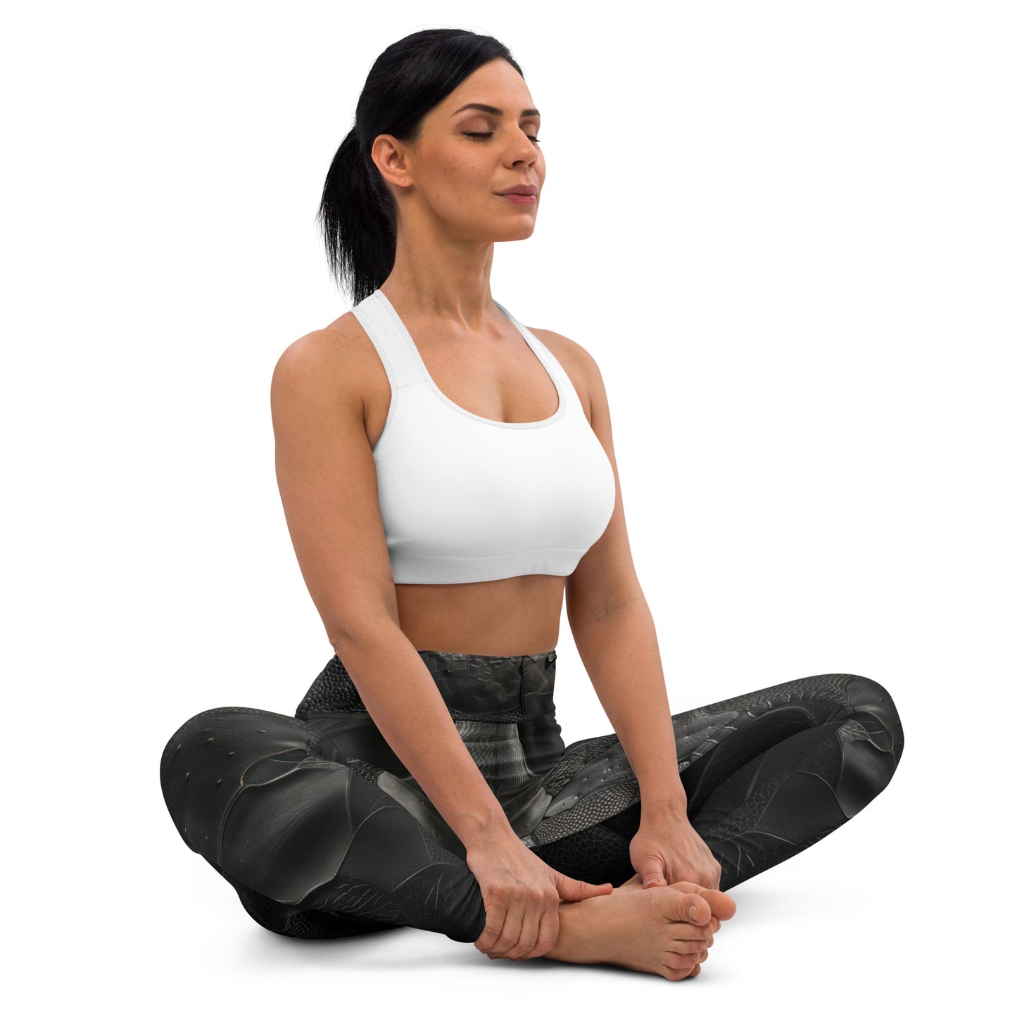 Leather Patches - Yoga Leggings