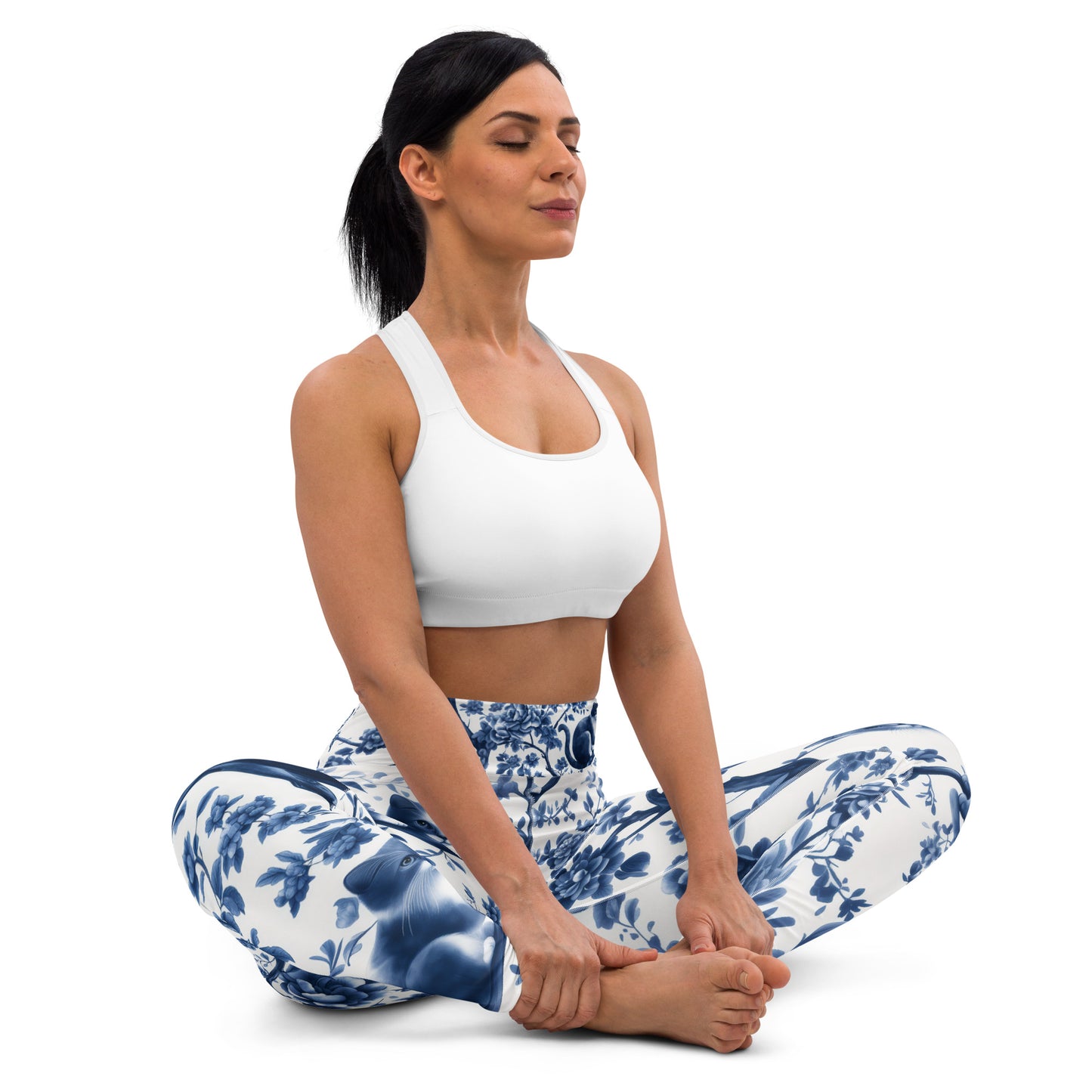 Procyclin Blue Cats - Yoga Leggings