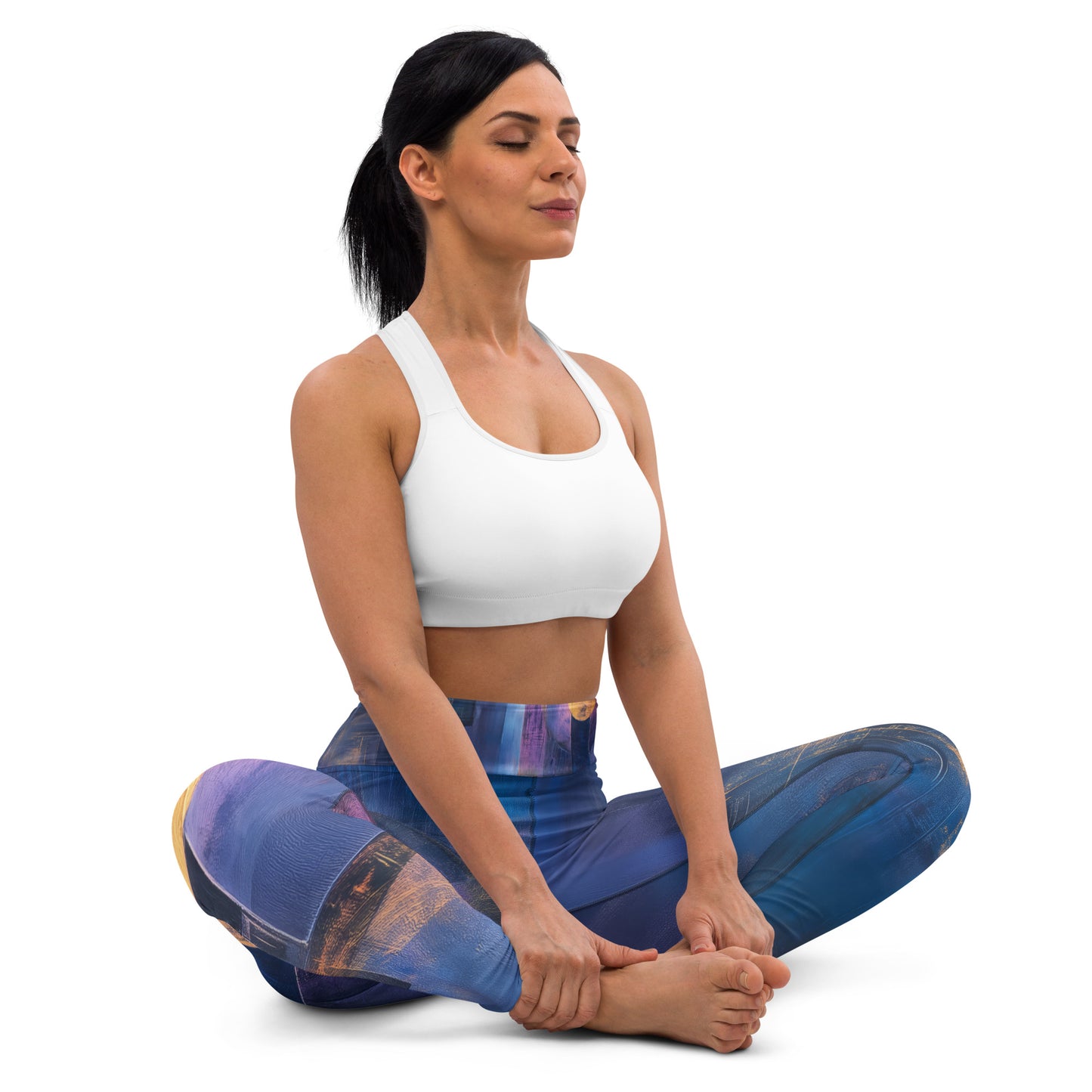 Ancient Futurism Acrylic - Yoga Leggings