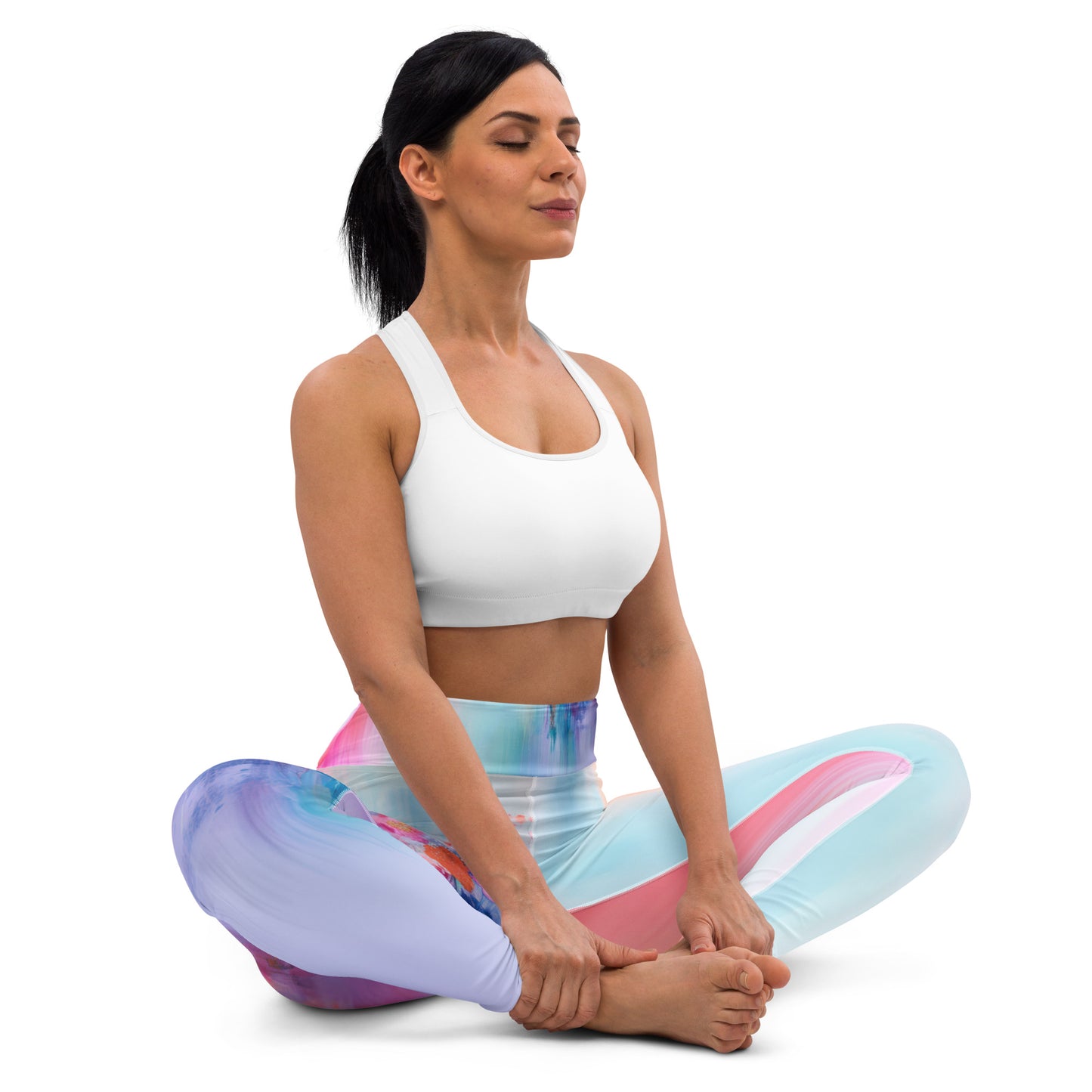 Monet's Spring Garden - Yoga Leggings